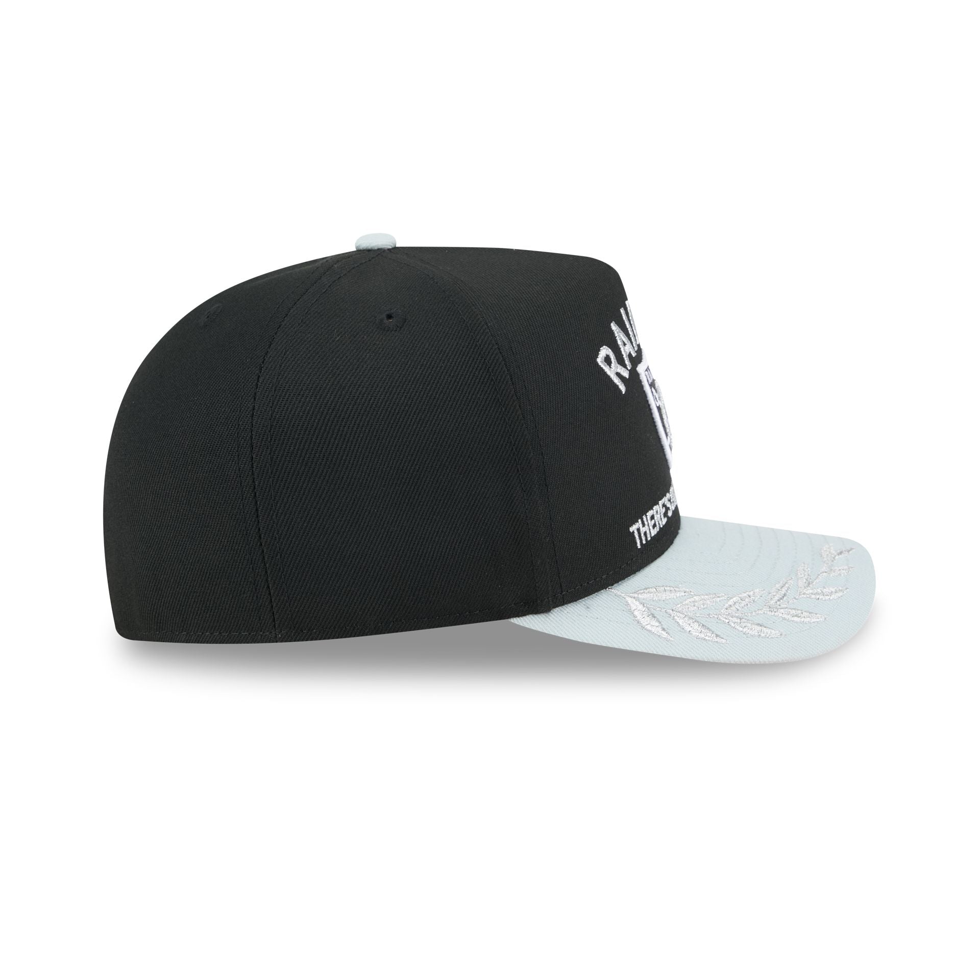 Las Vegas Raiders 2025 Draft Black 59FIFTY A-Frame Fitted Hat - Image 5
