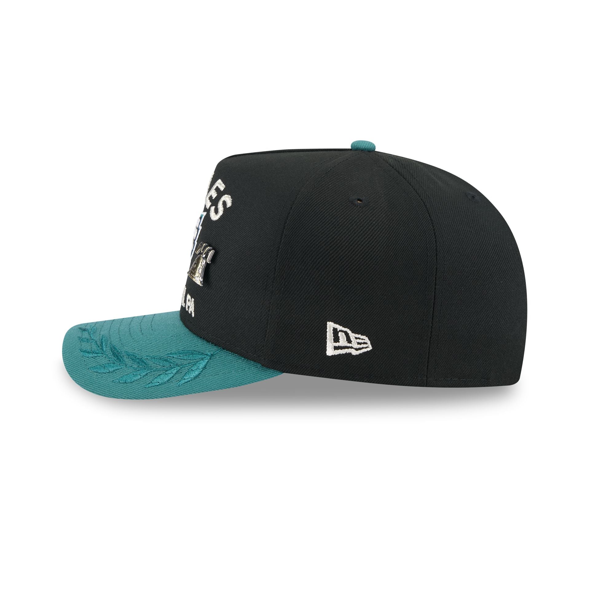 Philadelphia Eagles 2025 Draft Black 59FIFTY A-Frame Fitted Hat - Image 4