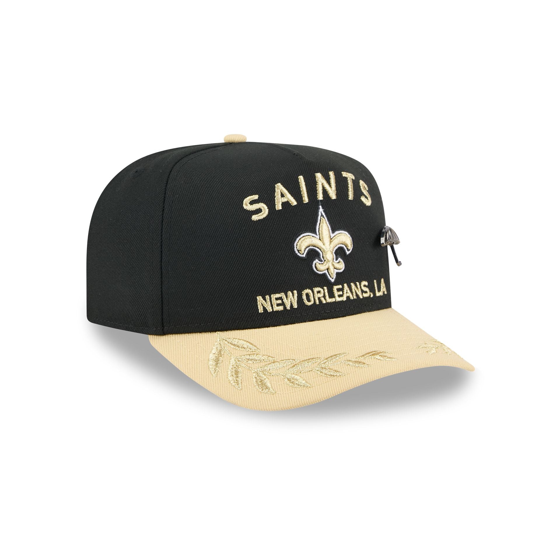 New Orleans Saints 2025 Draft Black 59FIFTY A-Frame Fitted Hat - Image 3
