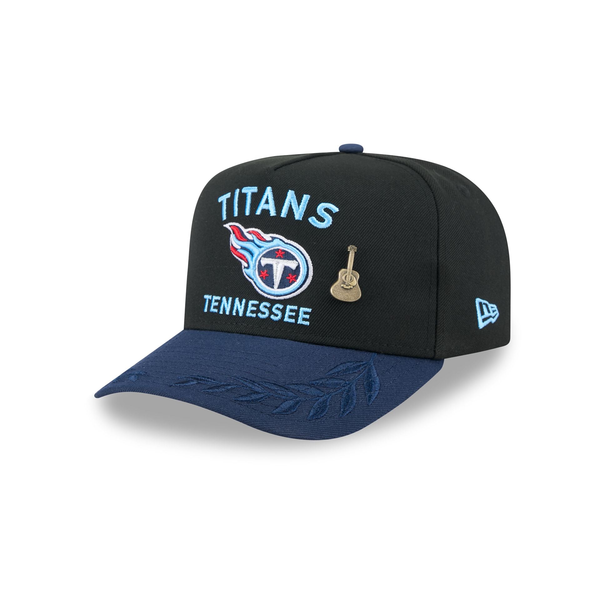 Tennessee Titans 2025 Draft Black 59FIFTY A-Frame Fitted Hat