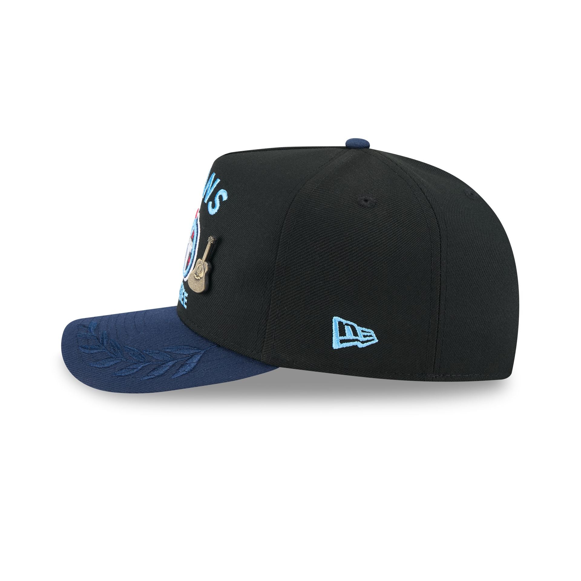 Tennessee Titans 2025 Draft Black 59FIFTY A-Frame Fitted Hat - Image 4