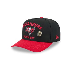 Tampa Bay Buccaneers 2025 Draft Black 59FIFTY A-Frame Fitted Hat