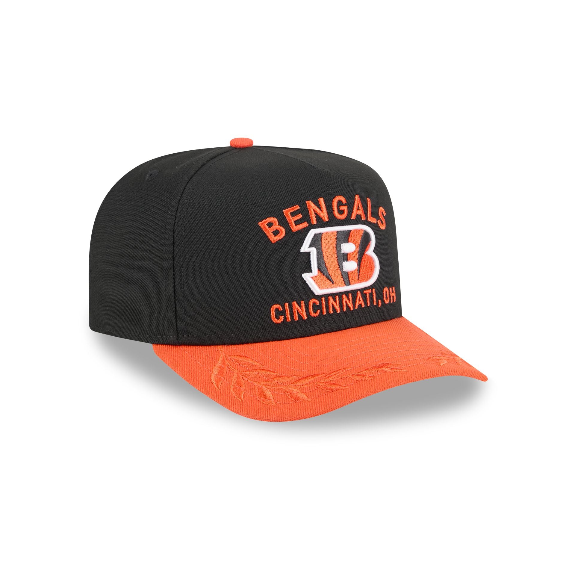 Cincinnati Bengals 2025 Draft 9FIFTY A-Frame Snapback Hat - Image 3