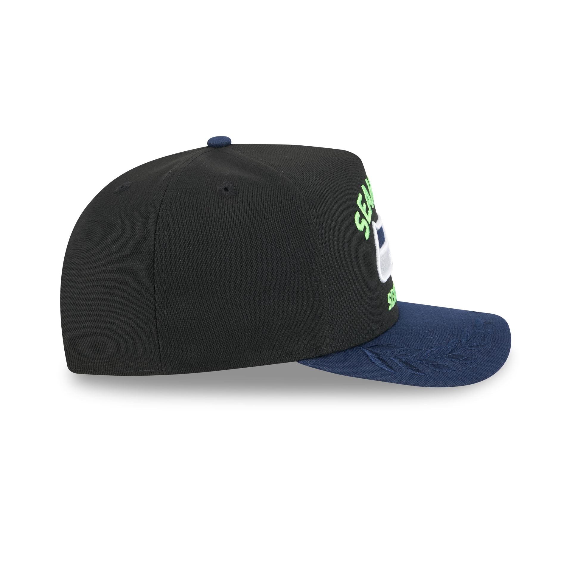 Seattle Seahawks 2025 Draft 9FIFTY A-Frame Snapback Hat - Image 5
