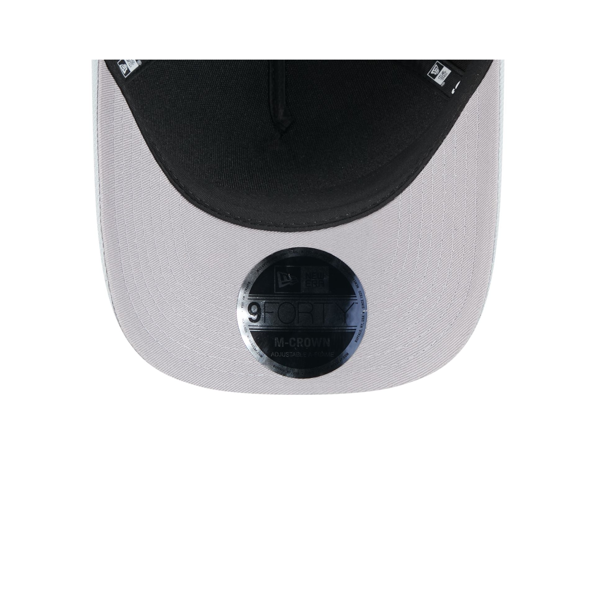 Las Vegas Raiders 2025 Draft 9FORTY M-Crown A-Frame Snapback Hat - Image 7