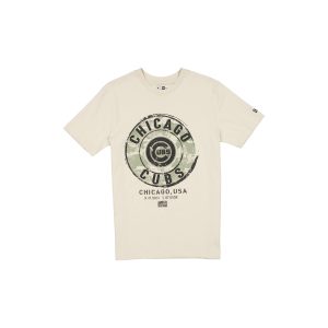 Chicago Cubs Armed Forces Day 2025 Stone T-Shirt