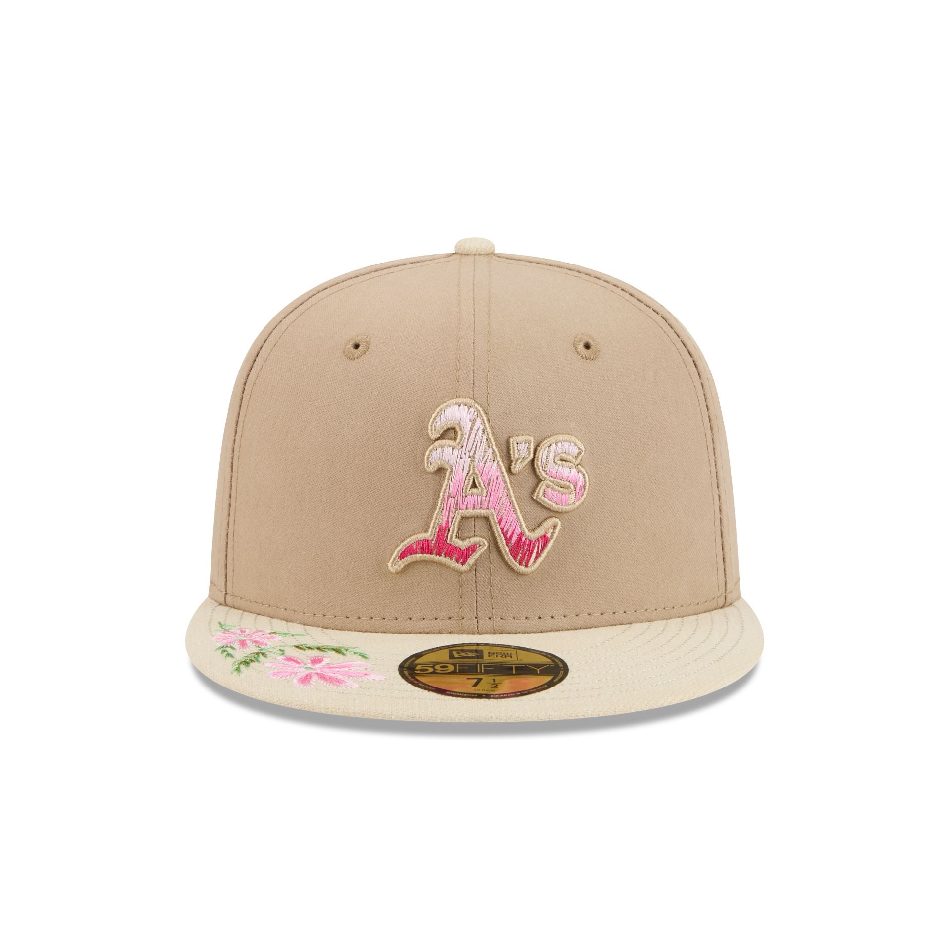 Athletics Hand Stitched Floral 59FIFTY Fitted Hat - Image 2