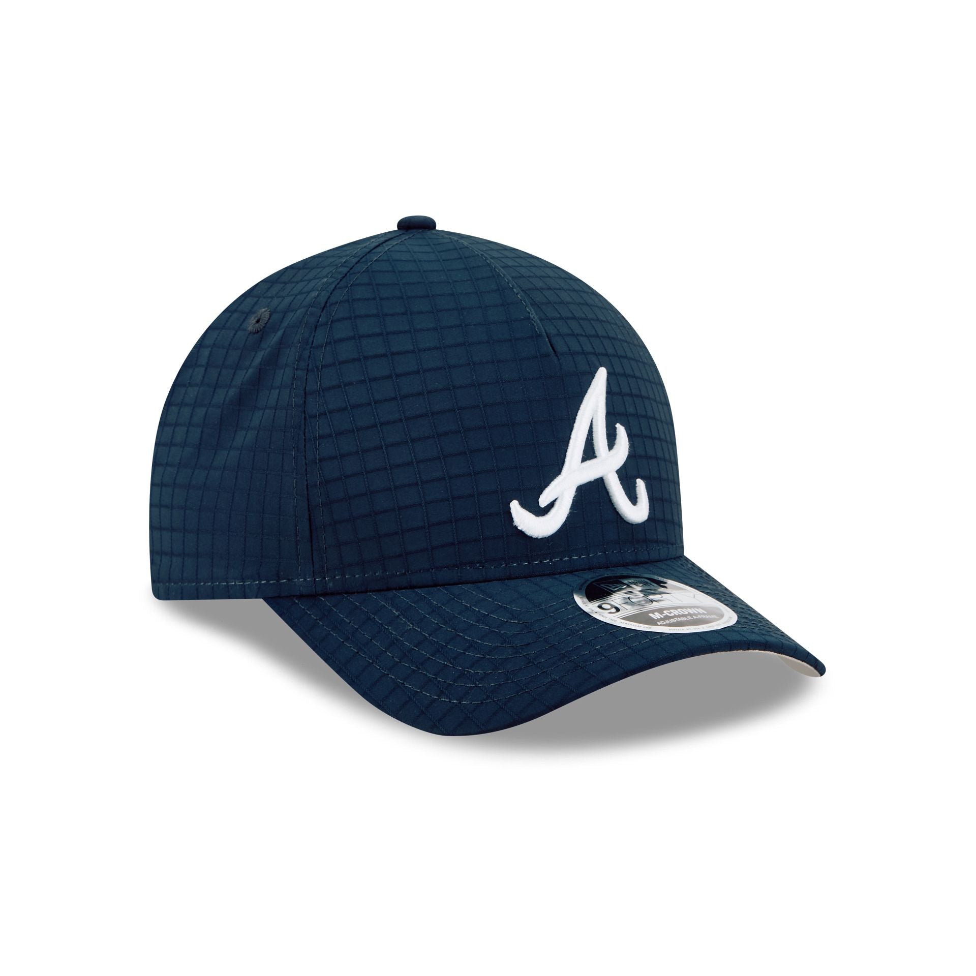 Atlanta Braves Ripstop 9FORTY M-Crown A-Frame Snapback Hat - Image 3