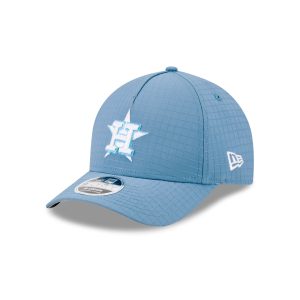 Houston Astros Blue Ripstop 9FORTY M-Crown A-Frame Snapback Hat