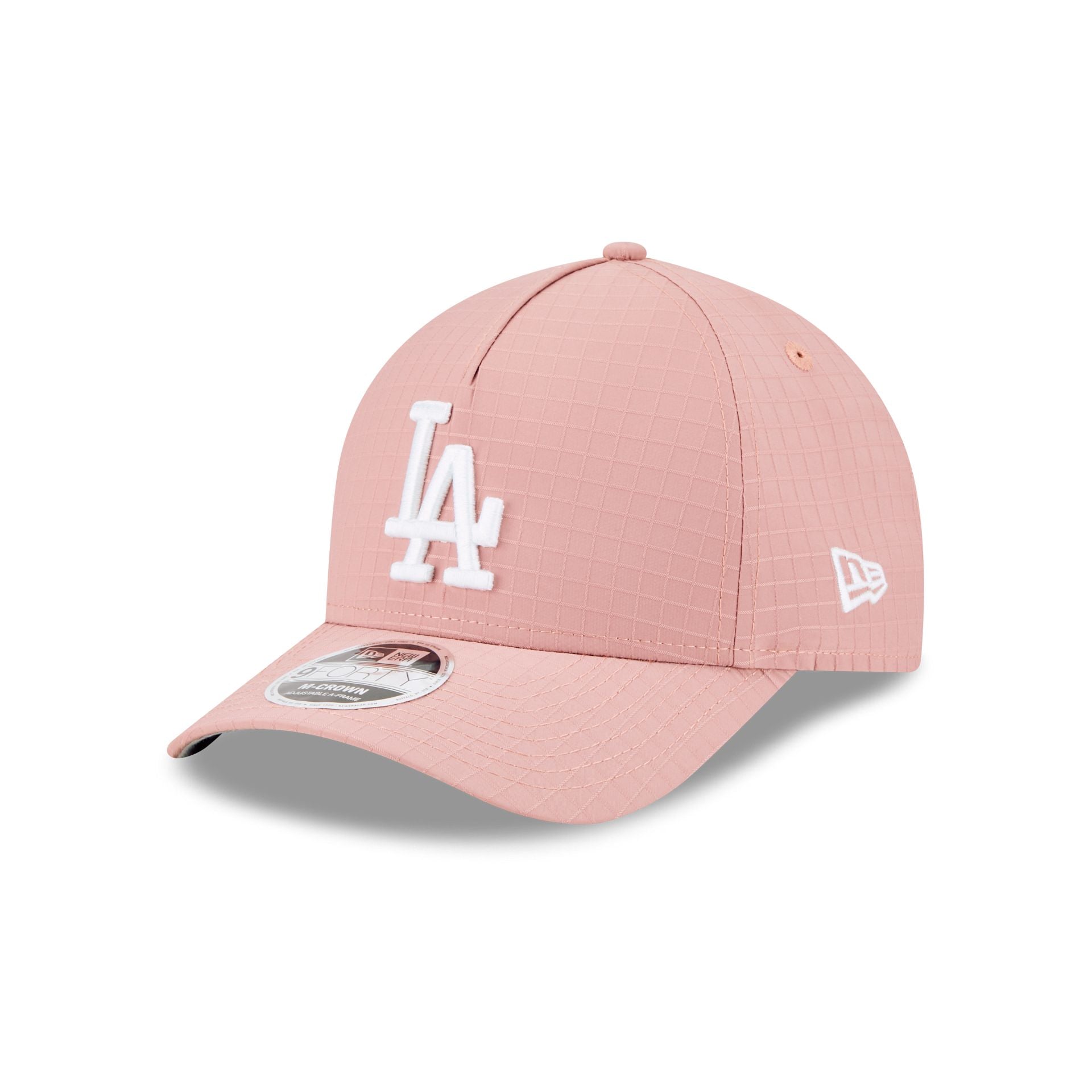 Los Angeles Dodgers Pink Ripstop 9FORTY M-Crown A-Frame Snapback Hat
