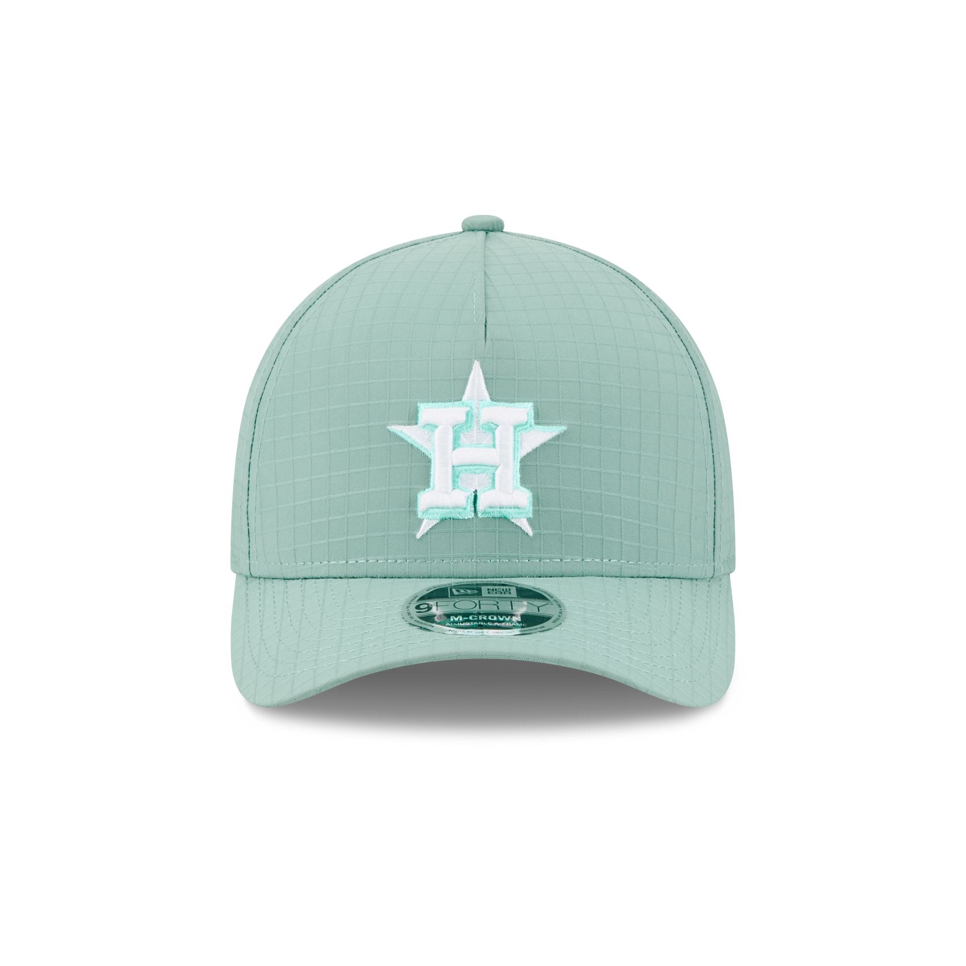 Houston Astros Green Ripstop 9FORTY M-Crown A-Frame Snapback Hat - Image 2