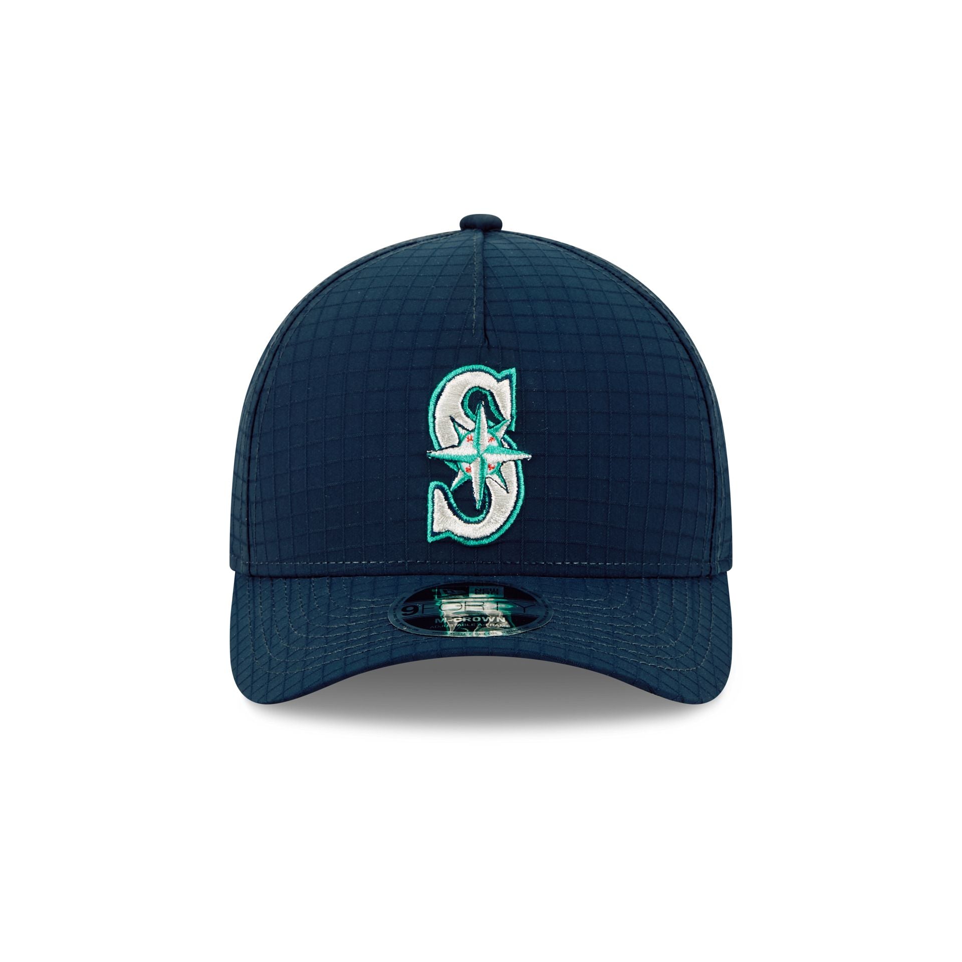 Seattle Mariners Ripstop 9FORTY M-Crown A-Frame Snapback Hat - Image 2