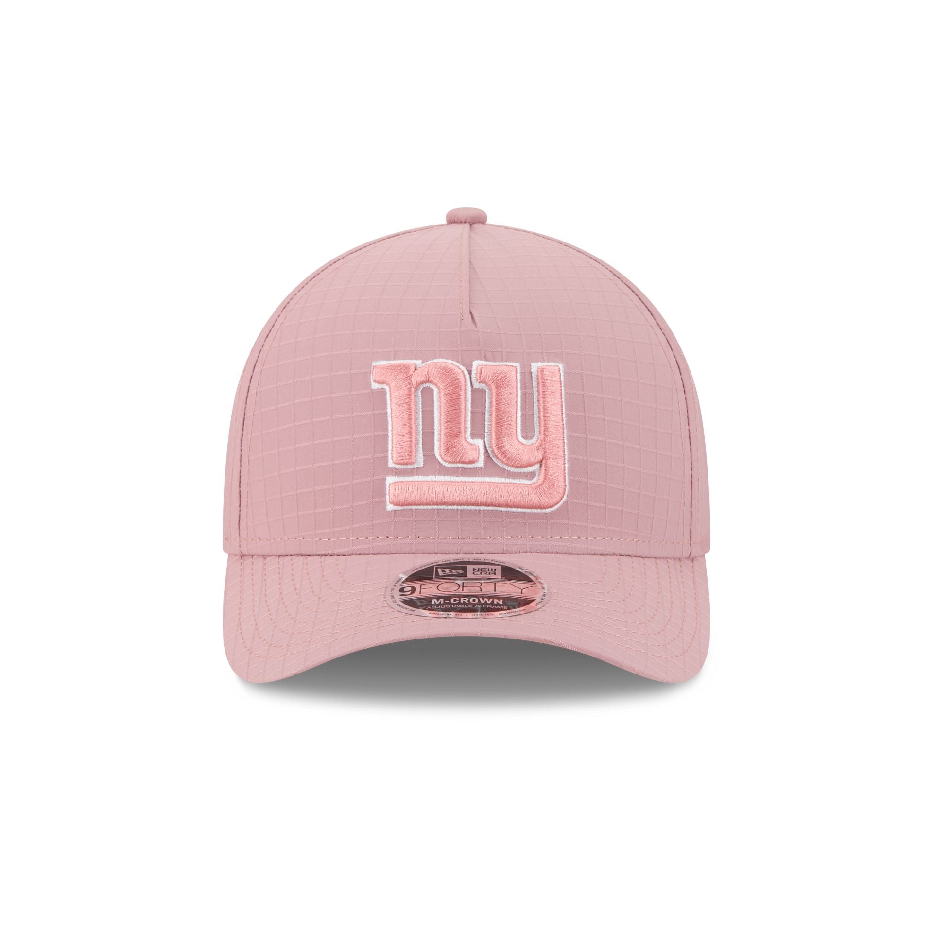 New York Giants Pink Ripstop 9FORTY M-Crown A-Frame Snapback Hat - Image 2