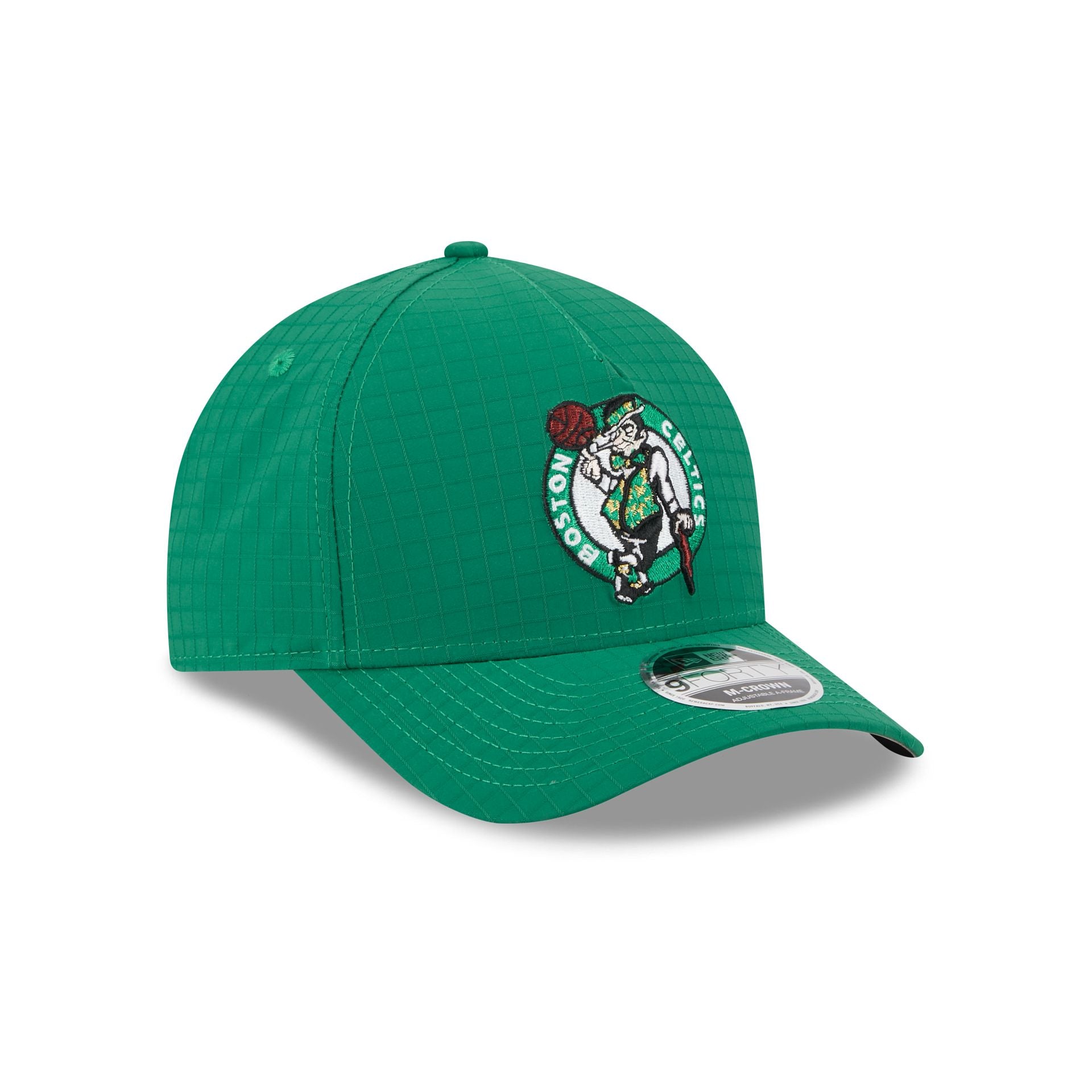 Boston Celtics Ripstop 9FORTY M-Crown A-Frame Snapback Hat - Image 3
