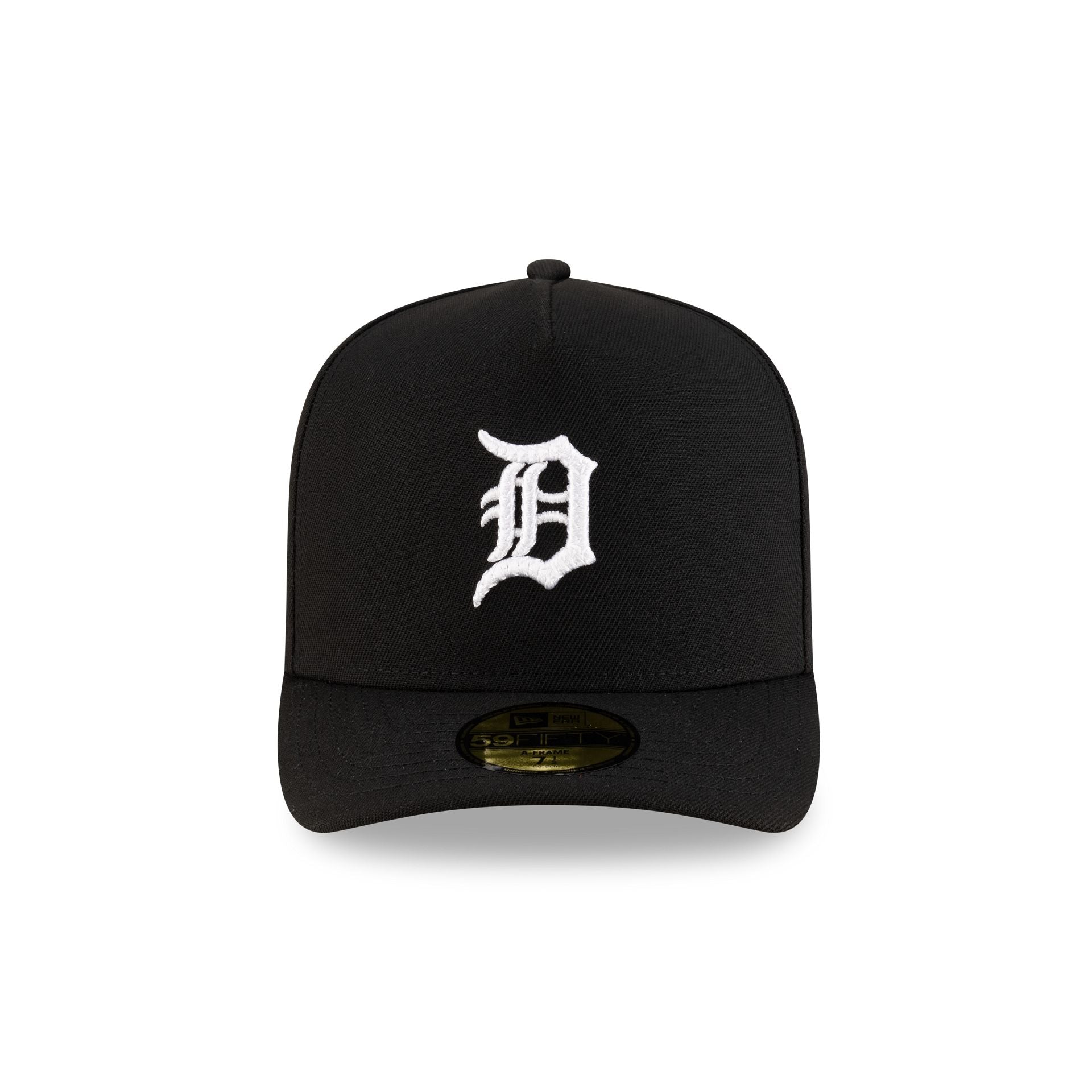 Detroit Tigers Black Script Safety Pin 59FIFTY A-Frame Fitted Hat - Image 2