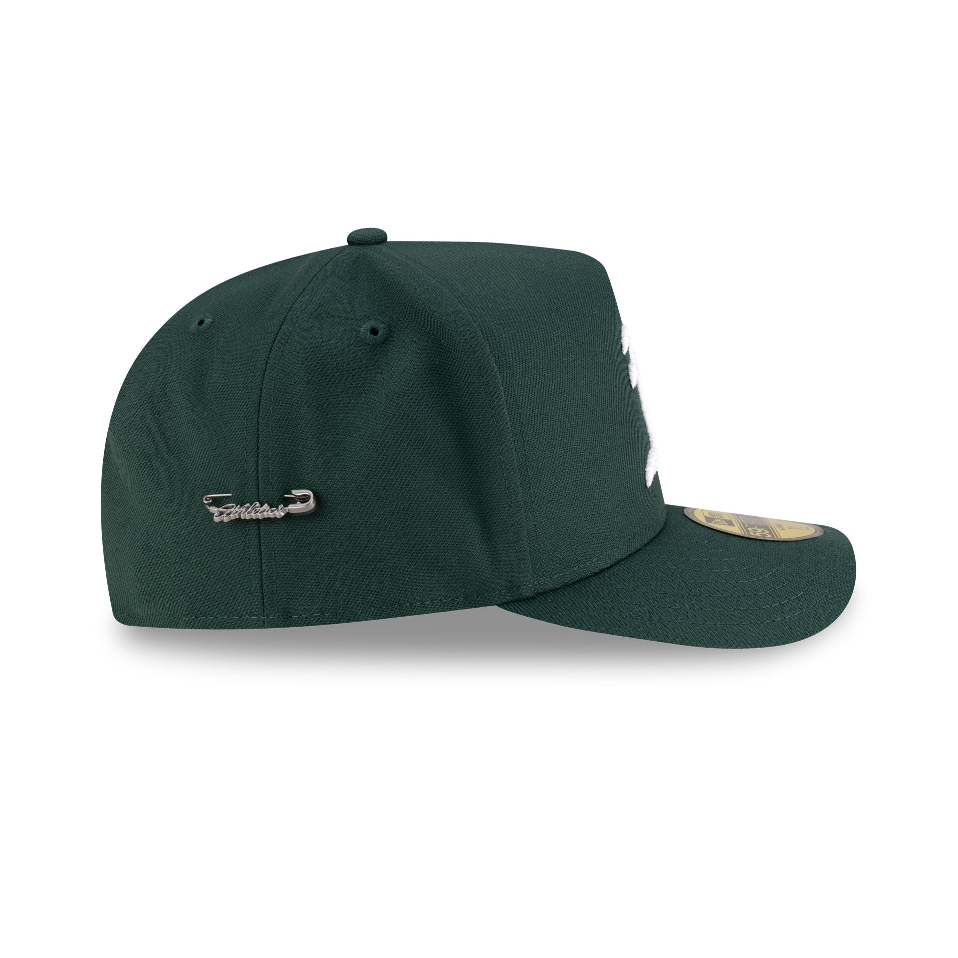 Athletics Script Safety Pin 59FIFTY A-Frame Fitted Hat - Image 4