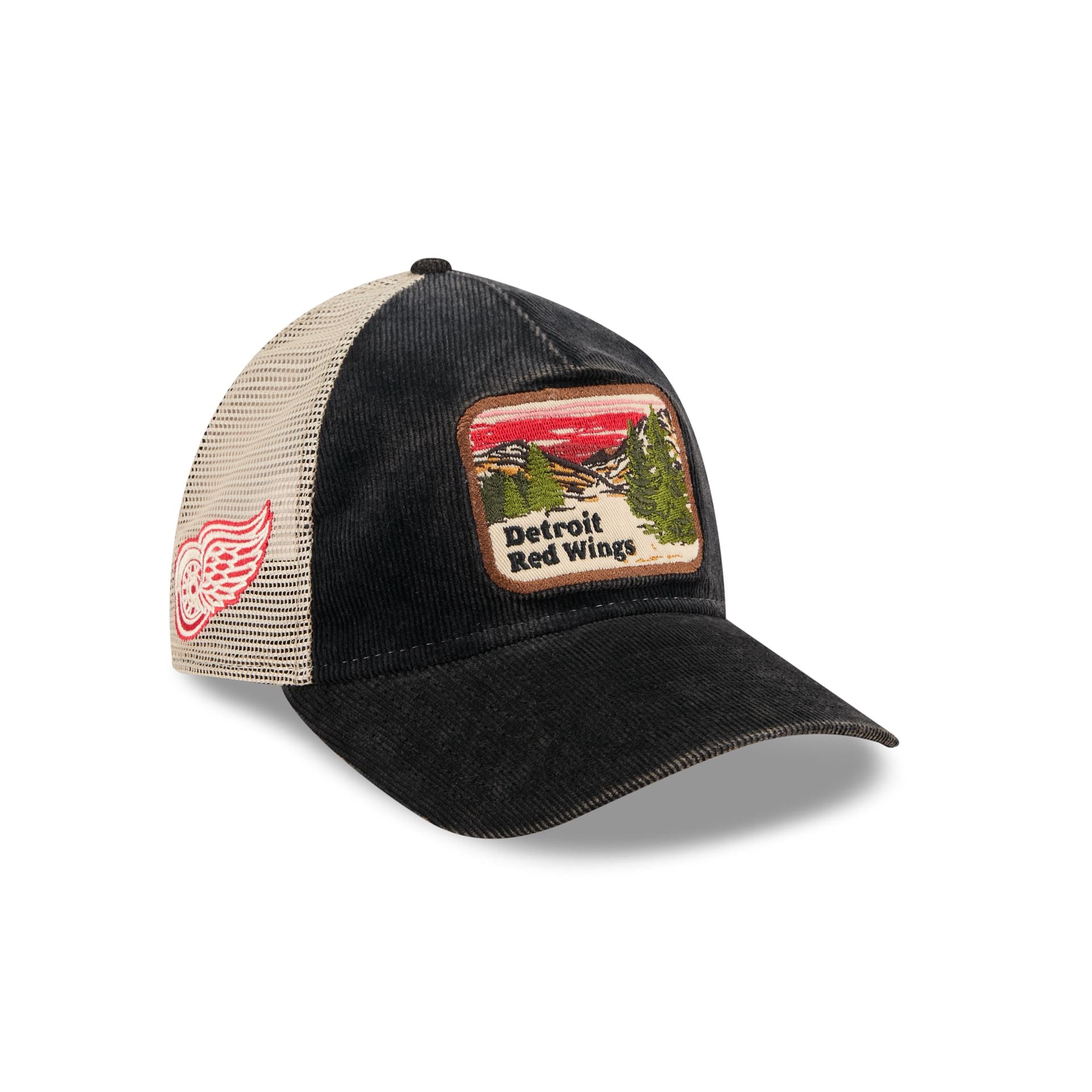 Detroit Red Wings Vintage Landscape 9TWENTY A-Frame Trucker Hat