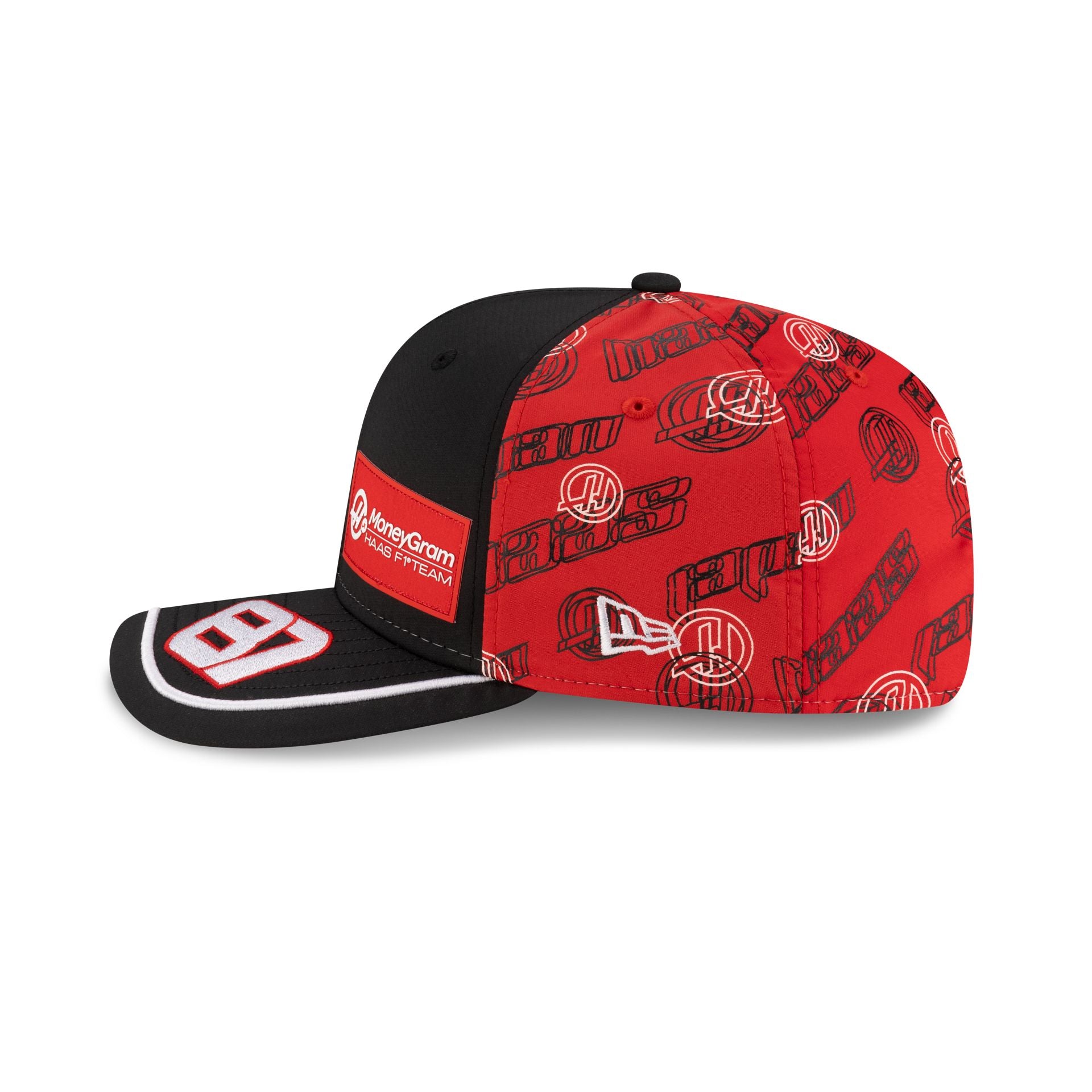 2025 Japan Race Special MoneyGram Haas F1 Team Oliver Bearman 9SEVENTY Stretch-Snap Hat - Image 5