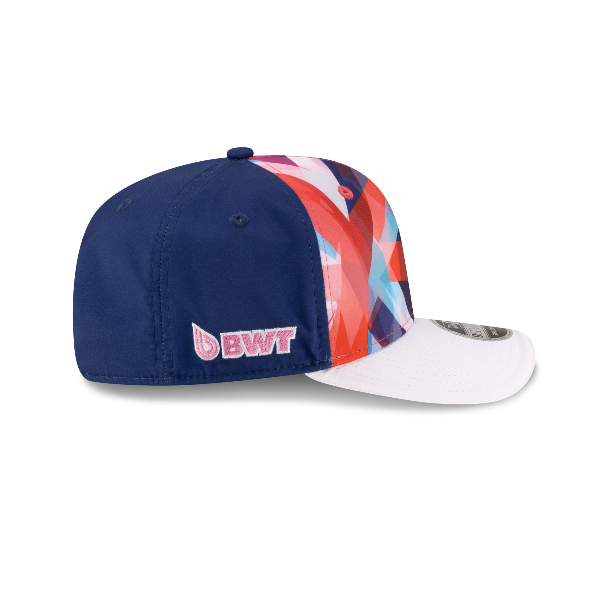 2025 Silverstone Race Special BWT Alpine F1 Team 9SEVENTY Stretch-Snap Hat - Image 5
