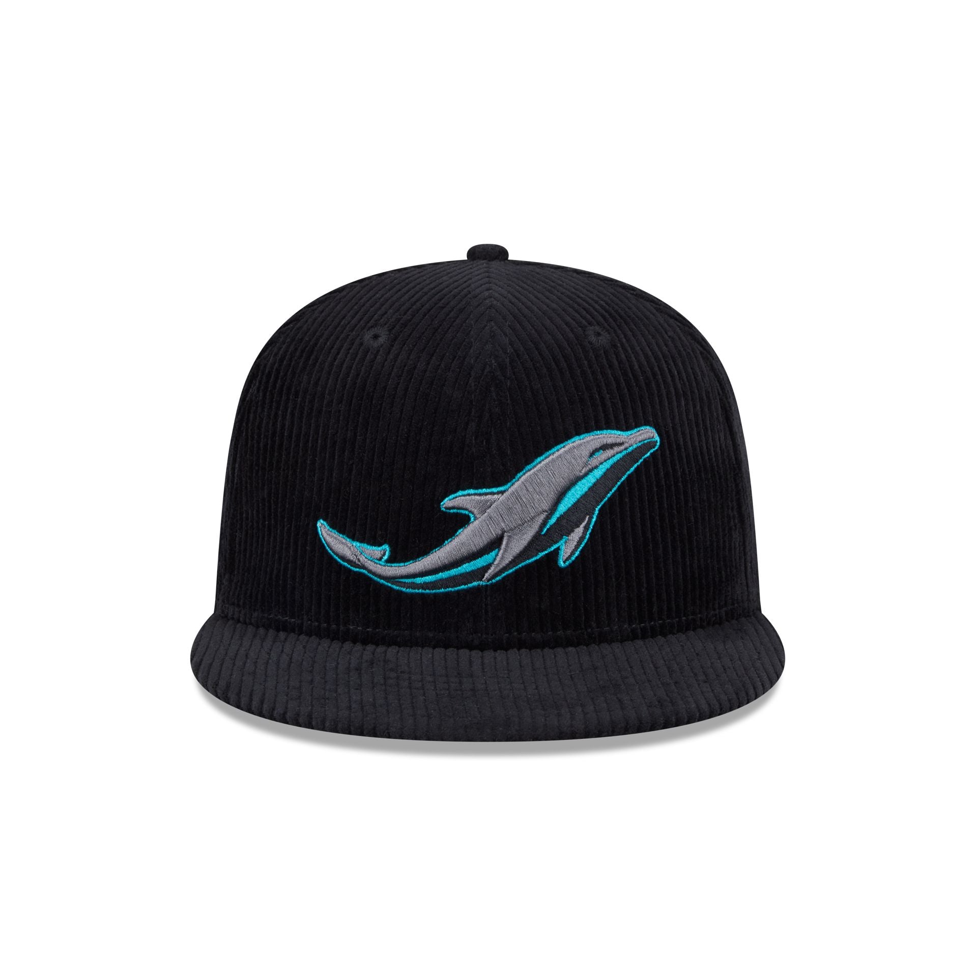 Miami Dolphins Color Pop Cord 59FIFTY Fitted Hat - Image 2