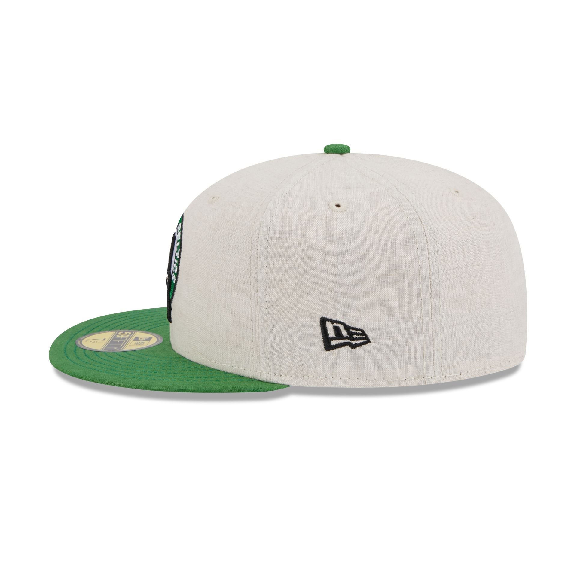 Boston Celtics Linen 59FIFTY Fitted Hat - Image 5