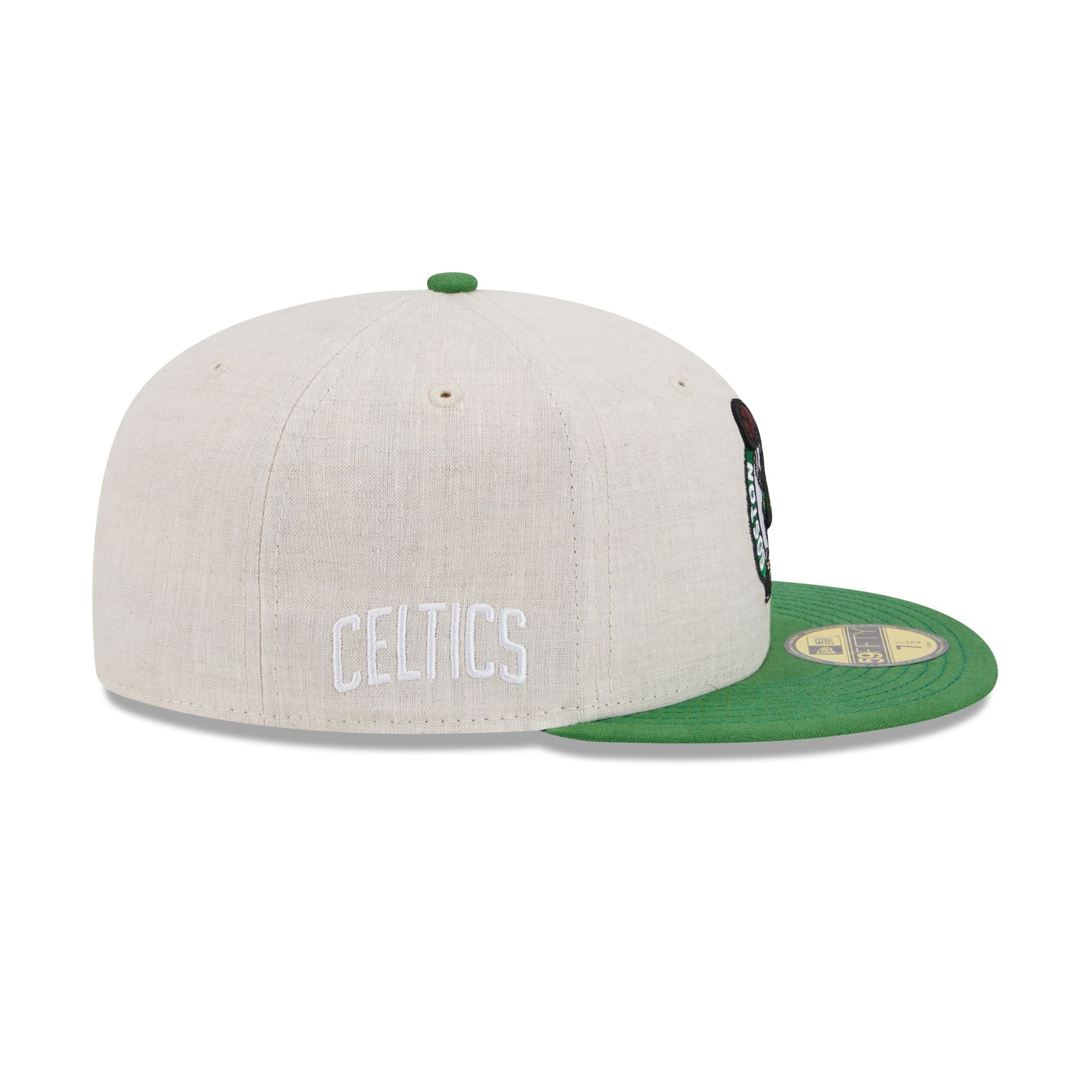 Boston Celtics Linen 59FIFTY Fitted Hat - Image 4