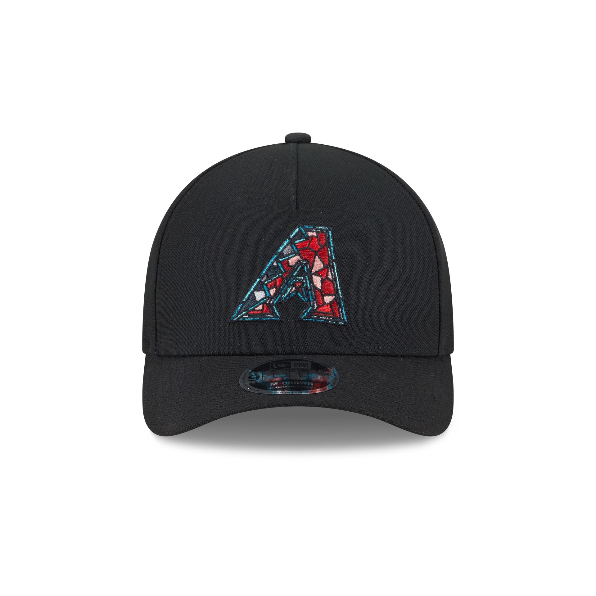 Arizona Diamondbacks Stained Glass 9FORTY M-Crown A-Frame Snapback Hat - Image 2