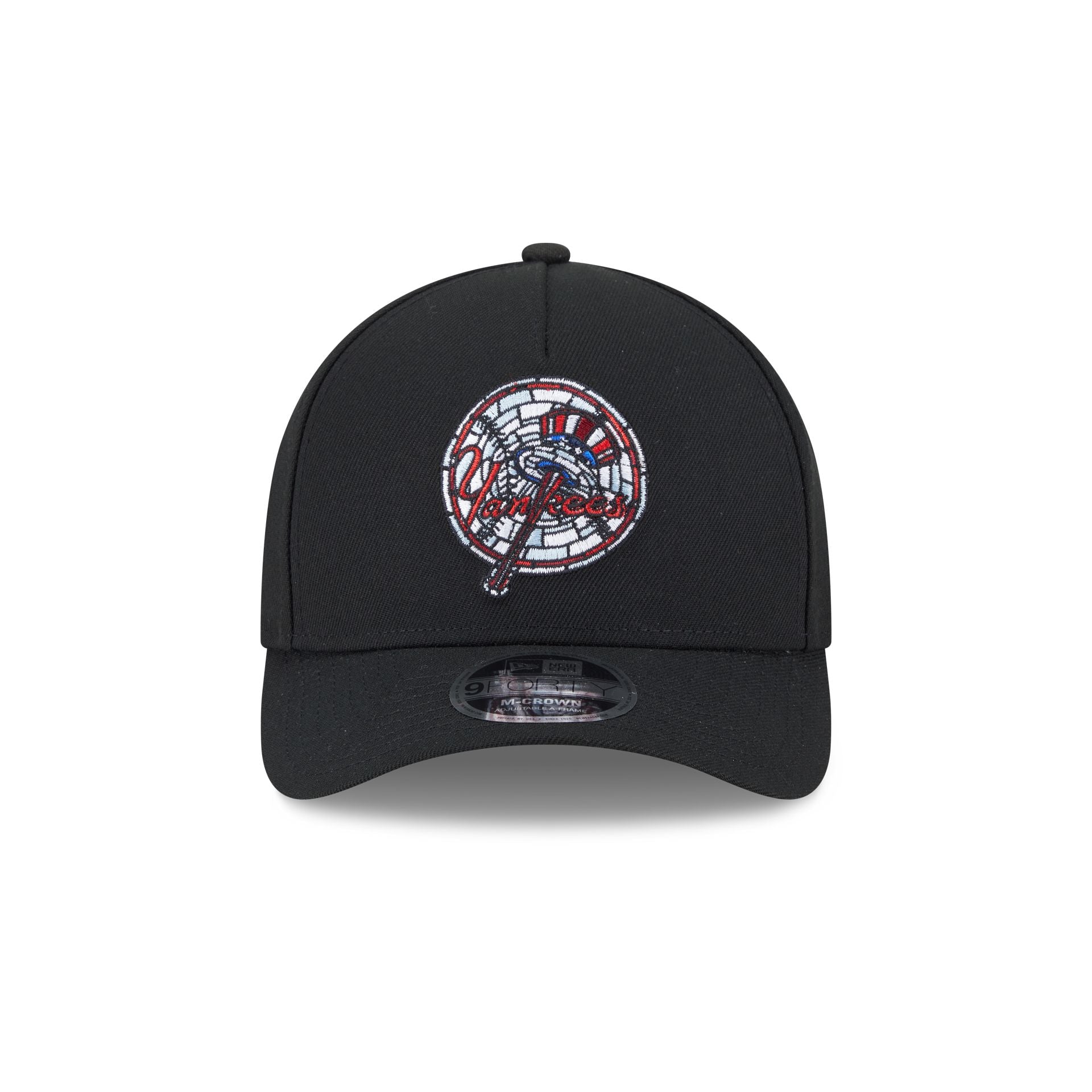 New York Yankees Stained Glass 9FORTY M-Crown A-Frame Snapback Hat - Image 2