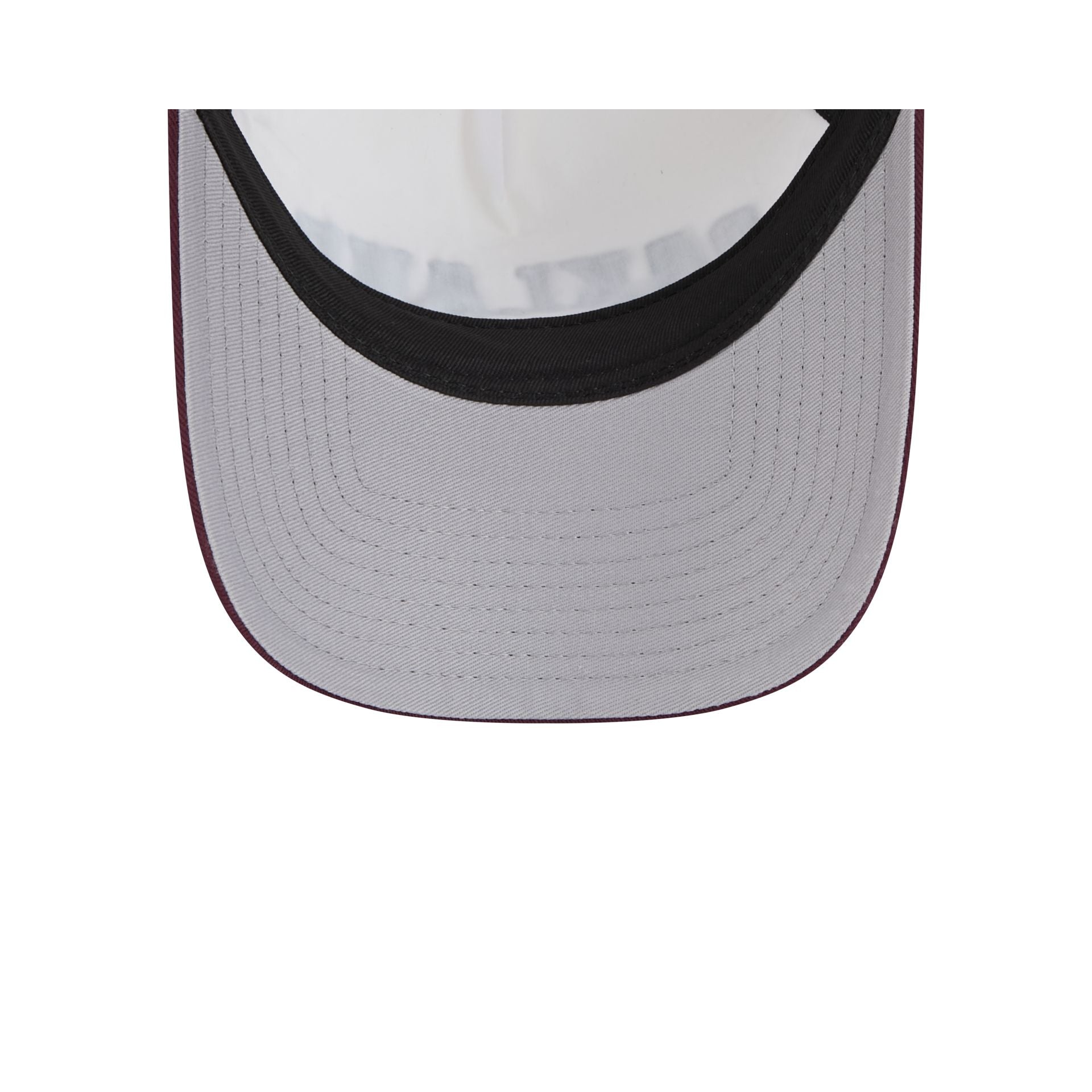 Athletics Optic White 9FORTY A-Frame Snapback Hat - Image 7