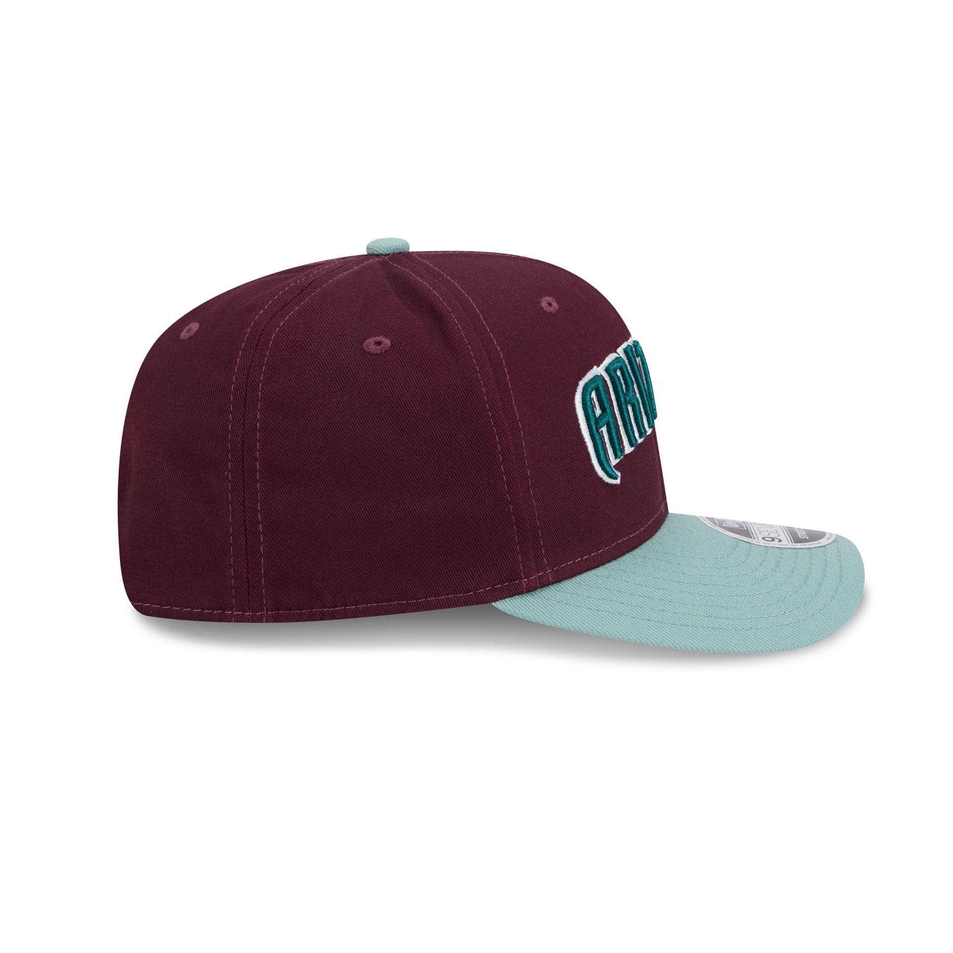Arizona Diamondbacks Maroon 9SEVENTY Stretch-Snap Hat - Image 5