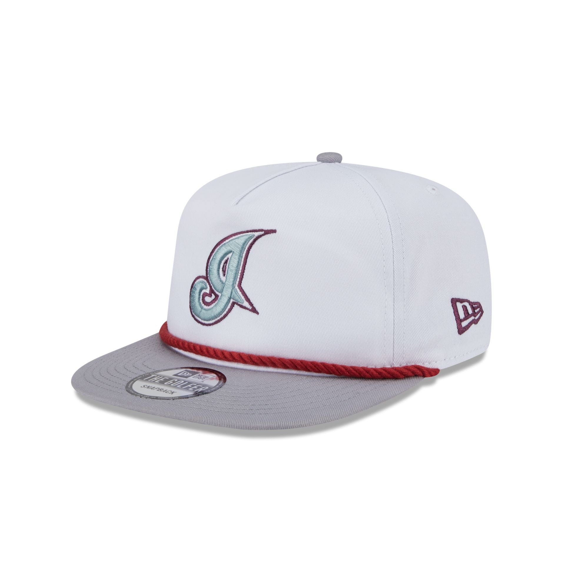 Cleveland Guardians Optic White Golfer Hat - Image 3