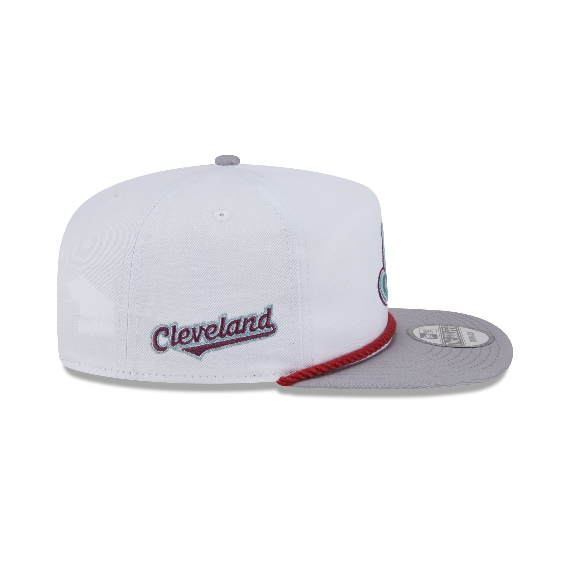 Cleveland Guardians Optic White Golfer Hat - Image 4