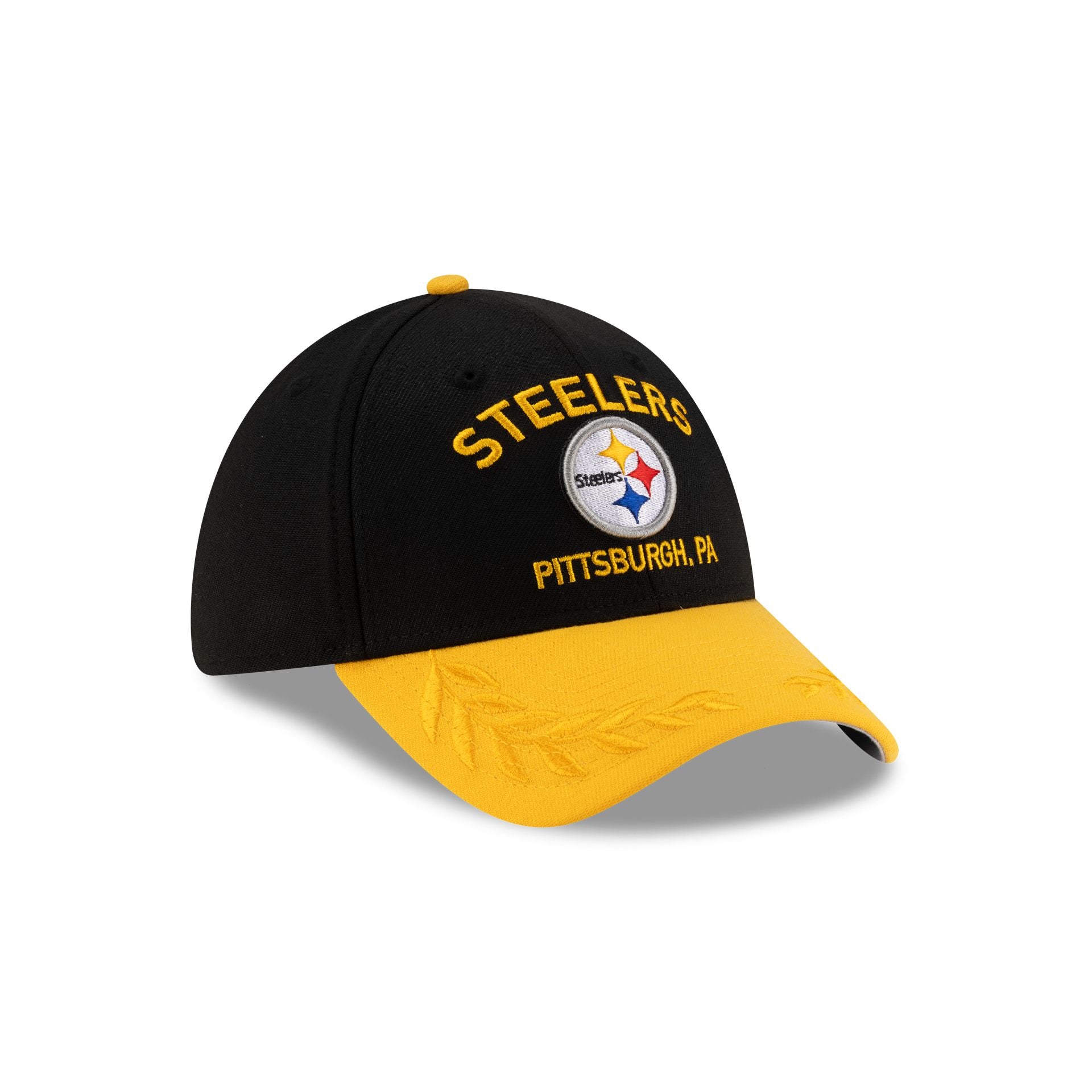 Pittsburgh Steelers 2025 Draft 39THIRTY Stretch Fit Hat - Image 3
