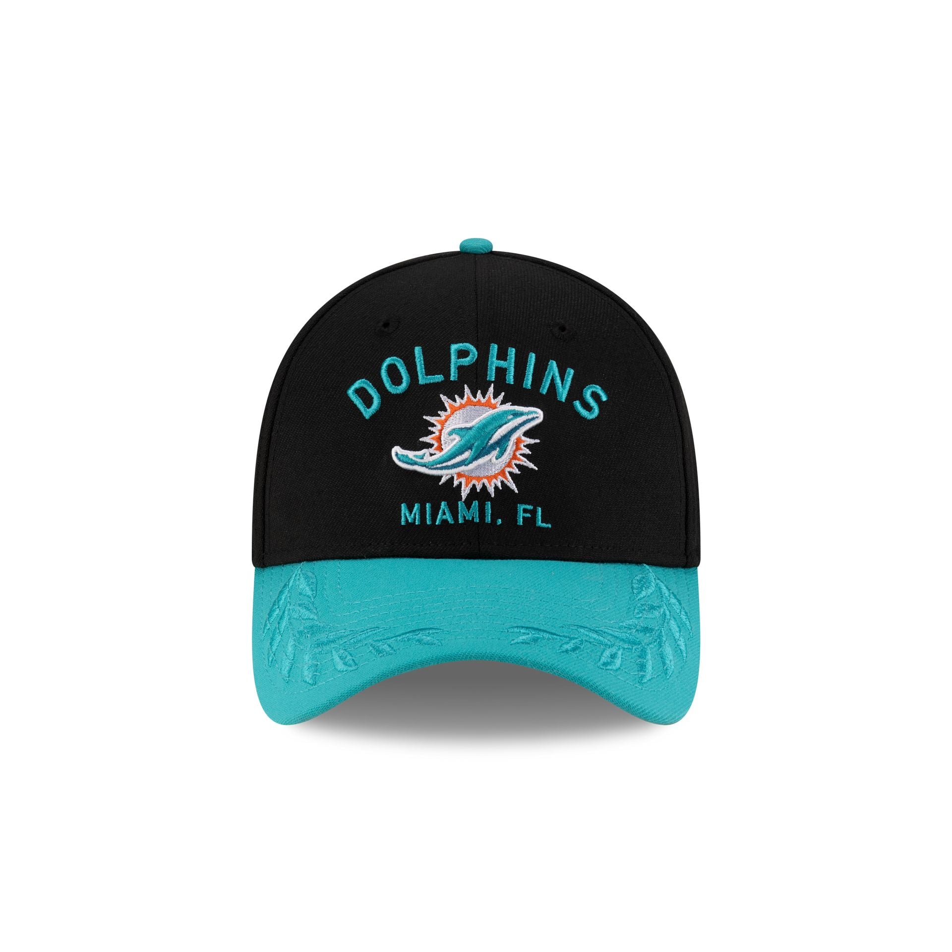 Miami Dolphins 2025 Draft 39THIRTY Stretch Fit Hat - Image 2