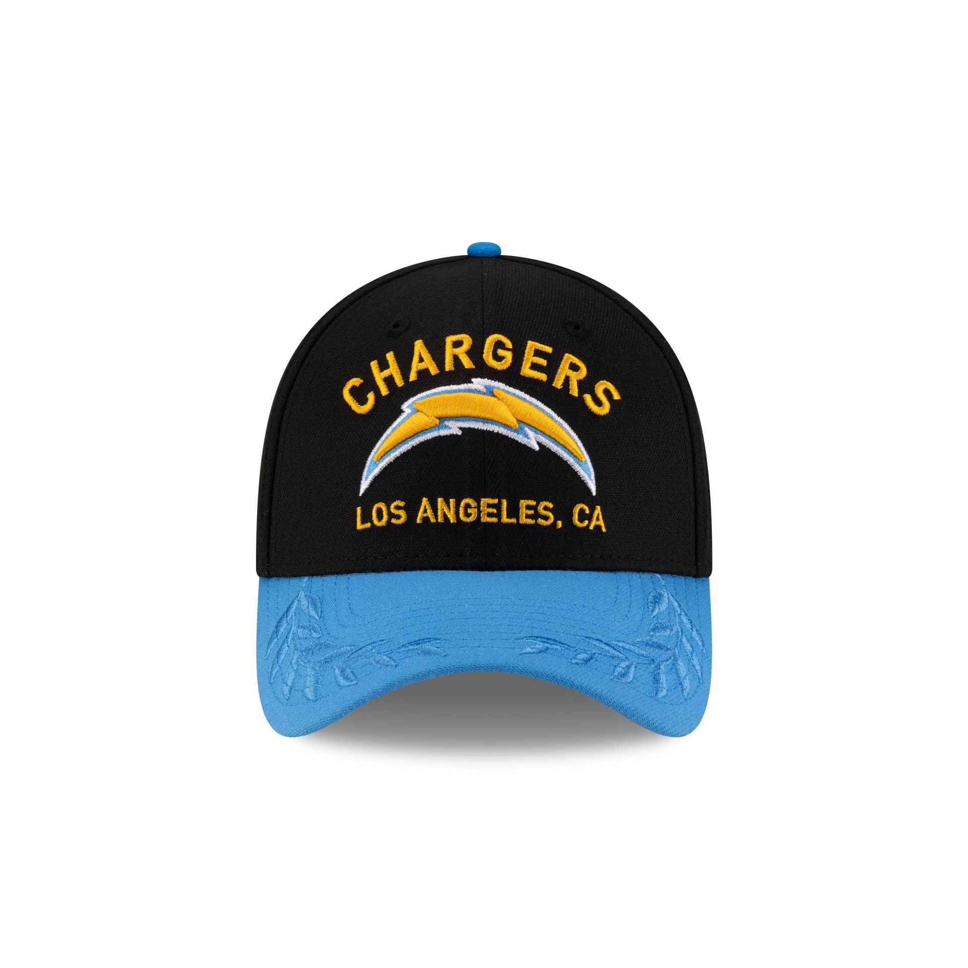 Los Angeles Chargers 2025 Draft 39THIRTY Stretch Fit Hat - Image 2