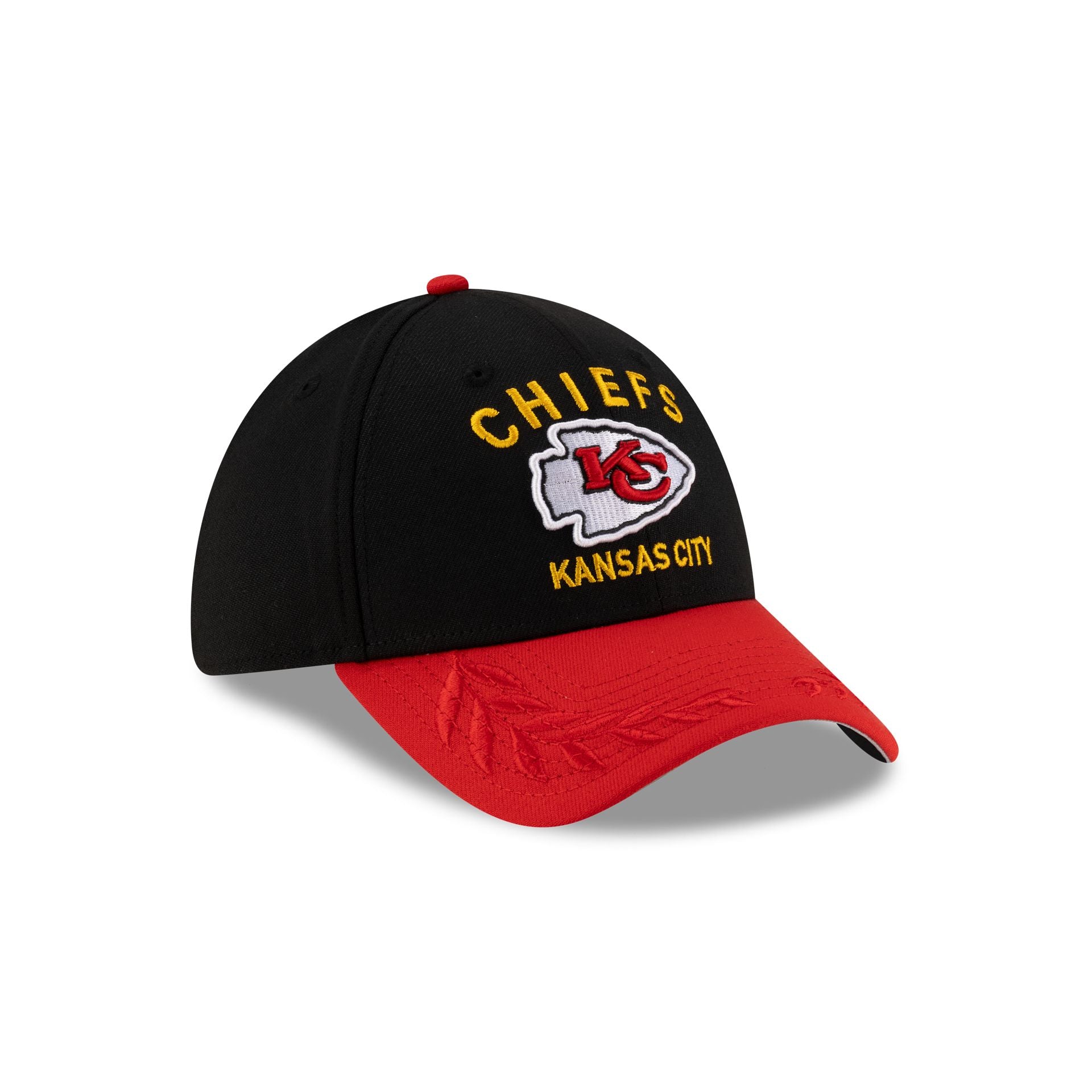 Kansas City Chiefs 2025 Draft 39THIRTY Stretch Fit Hat - Image 3