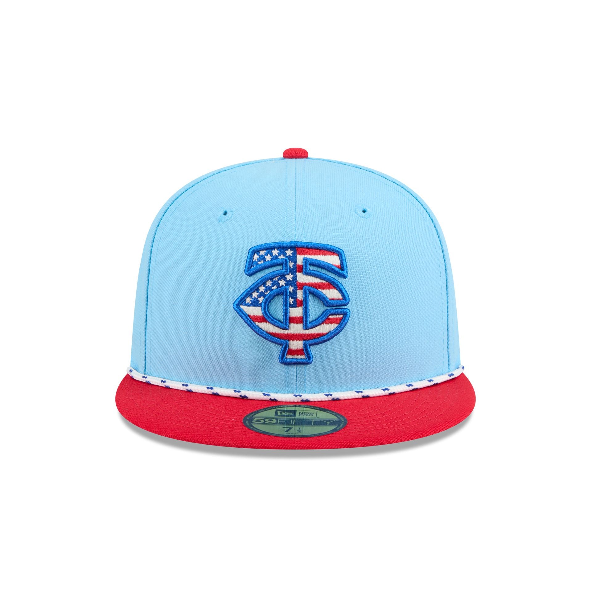 Minnesota Twins Independence Day 2025 59FIFTY Fitted Hat - Image 2