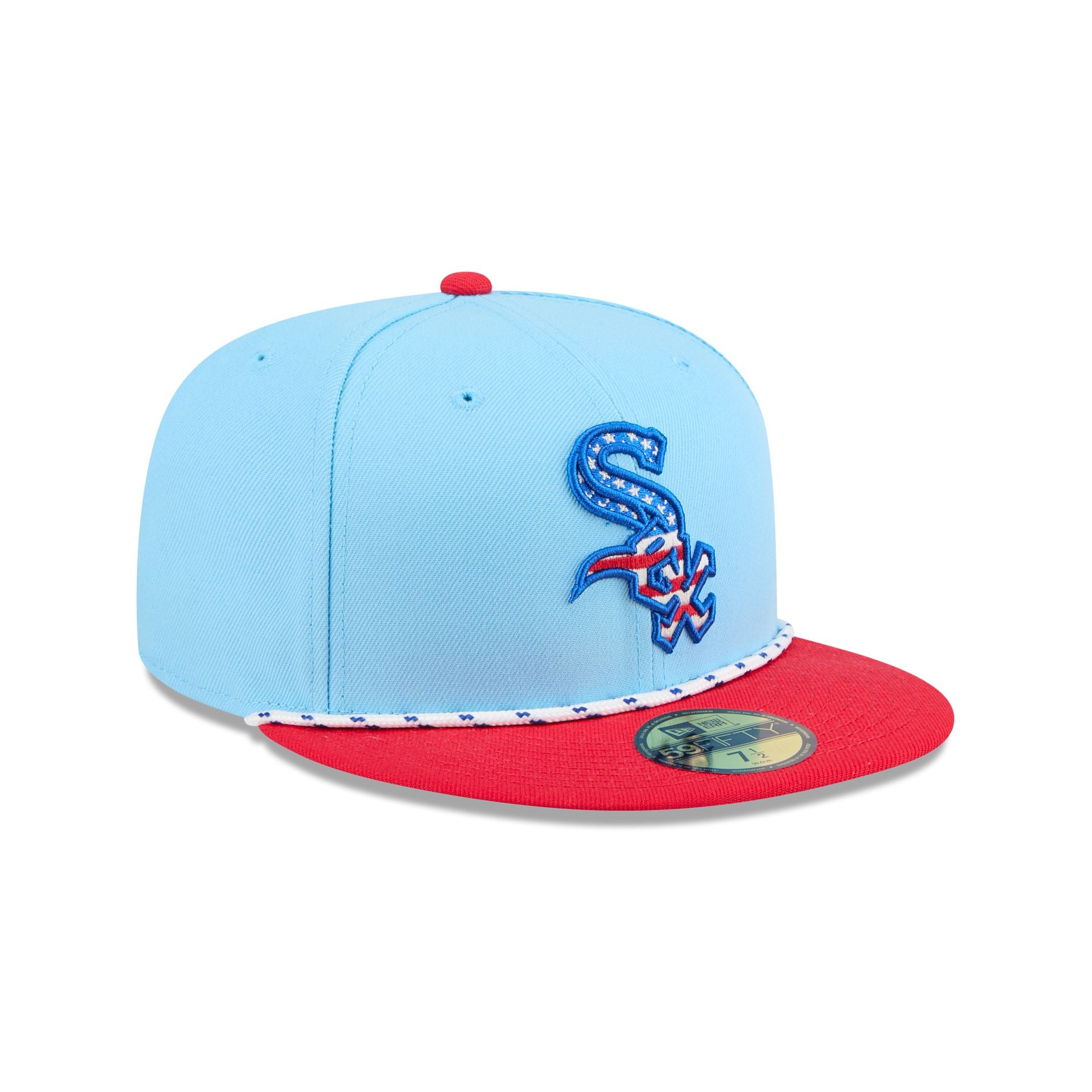 Chicago White Sox Independence Day 2025 59FIFTY Fitted Hat - Image 3