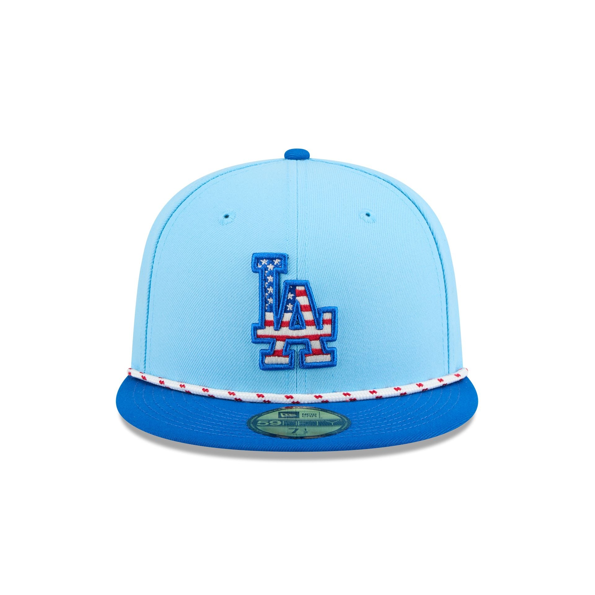 Los Angeles Dodgers Independence Day 2025 59FIFTY Fitted Hat - Image 2