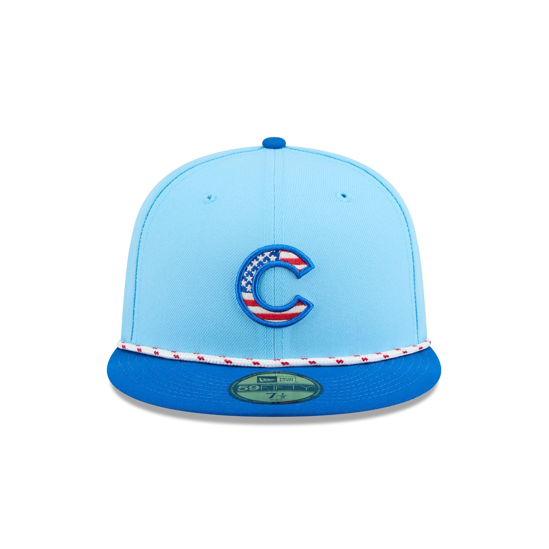 Chicago Cubs Independence Day 2025 59FIFTY Fitted Hat - Image 2