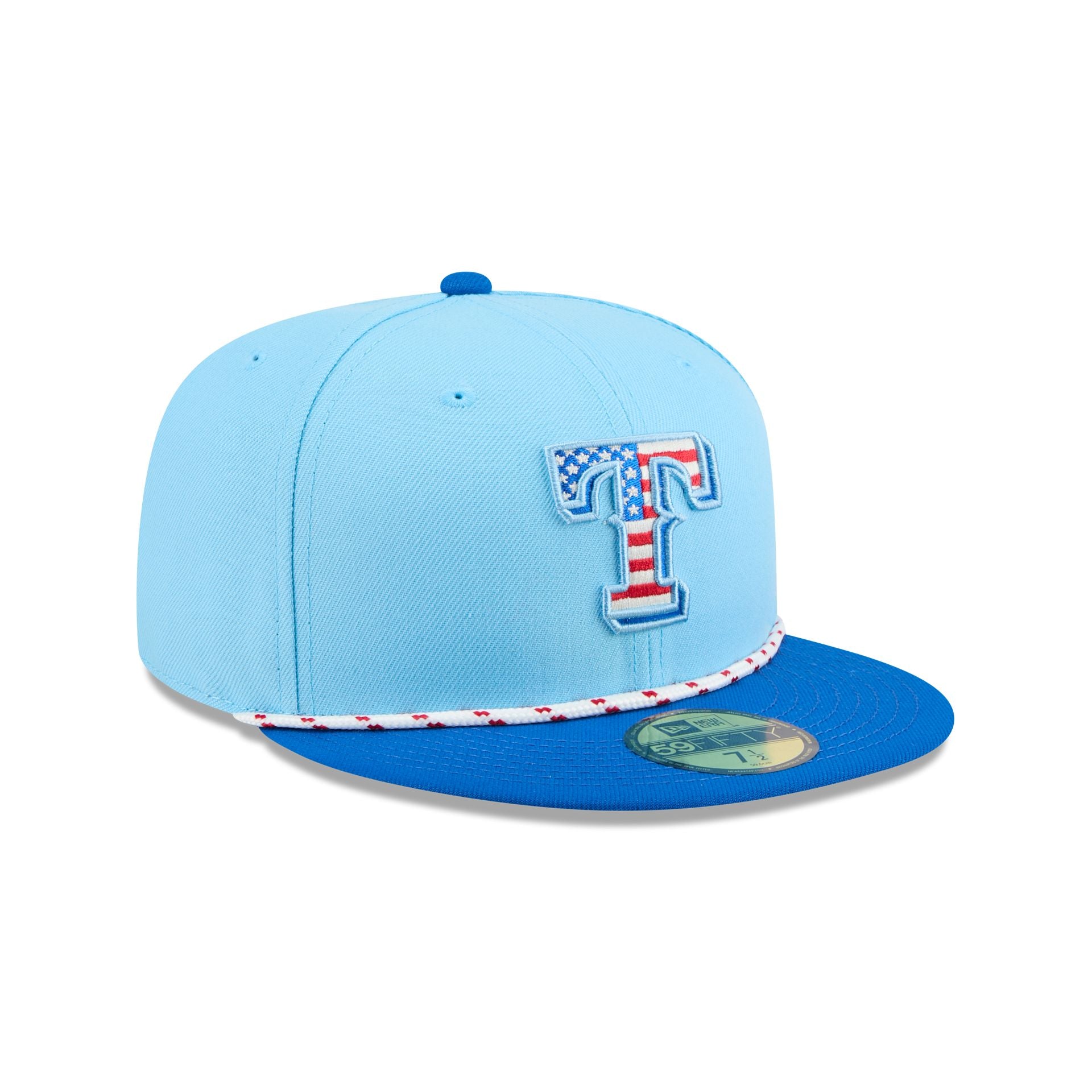 Texas Rangers Independence Day 2025 59FIFTY Fitted Hat - Image 3