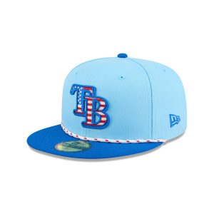 Tampa Bay Rays Independence Day 2025 59FIFTY Fitted Hat