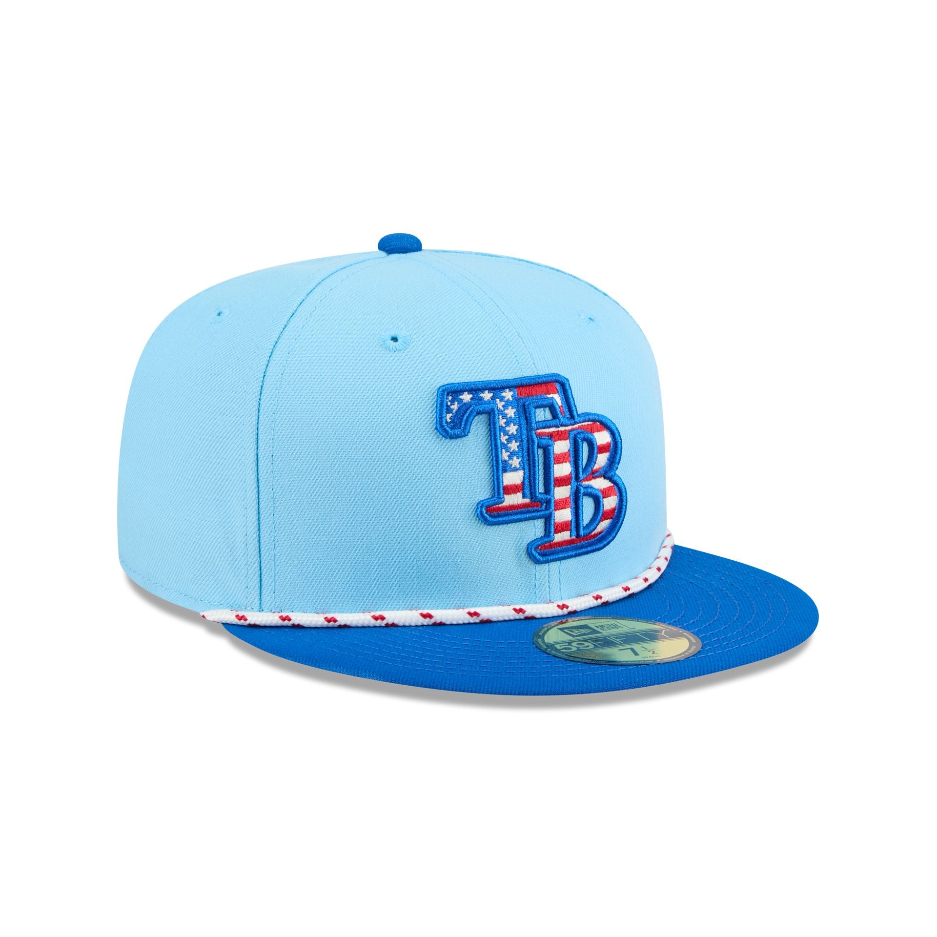 Tampa Bay Rays Independence Day 2025 59FIFTY Fitted Hat - Image 3