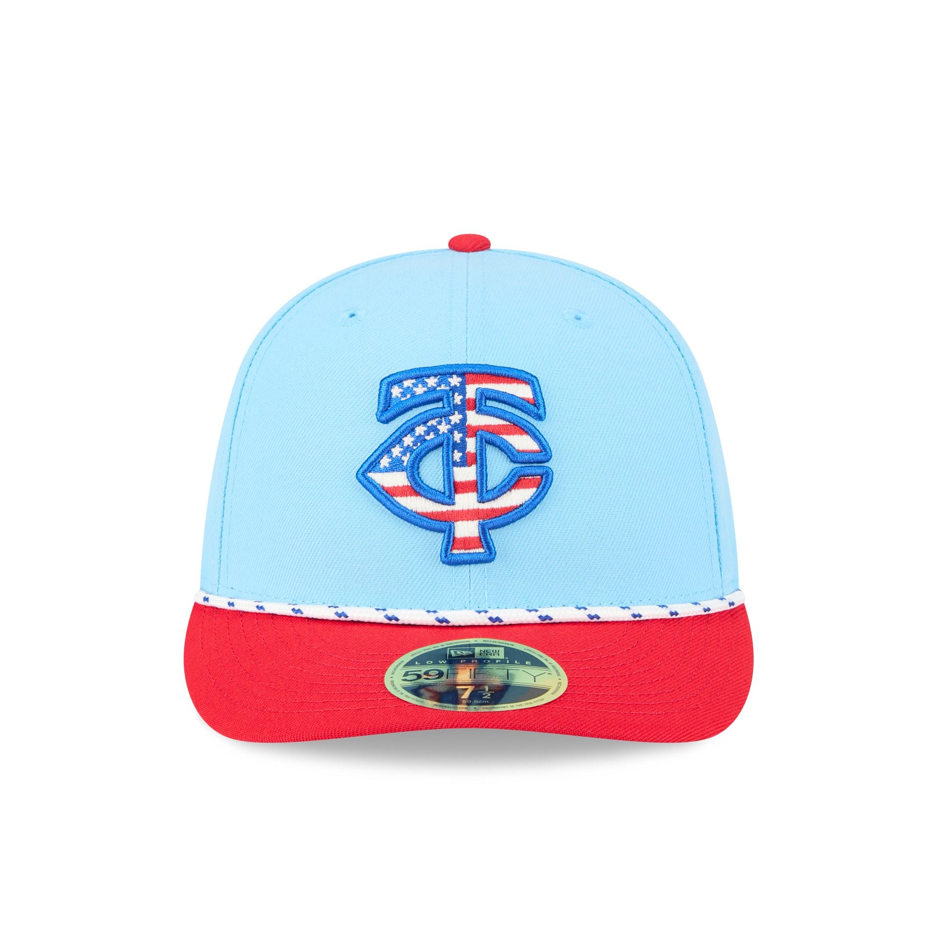 Minnesota Twins Independence Day 2025 Low Profile 59FIFTY Fitted Hat - Image 2