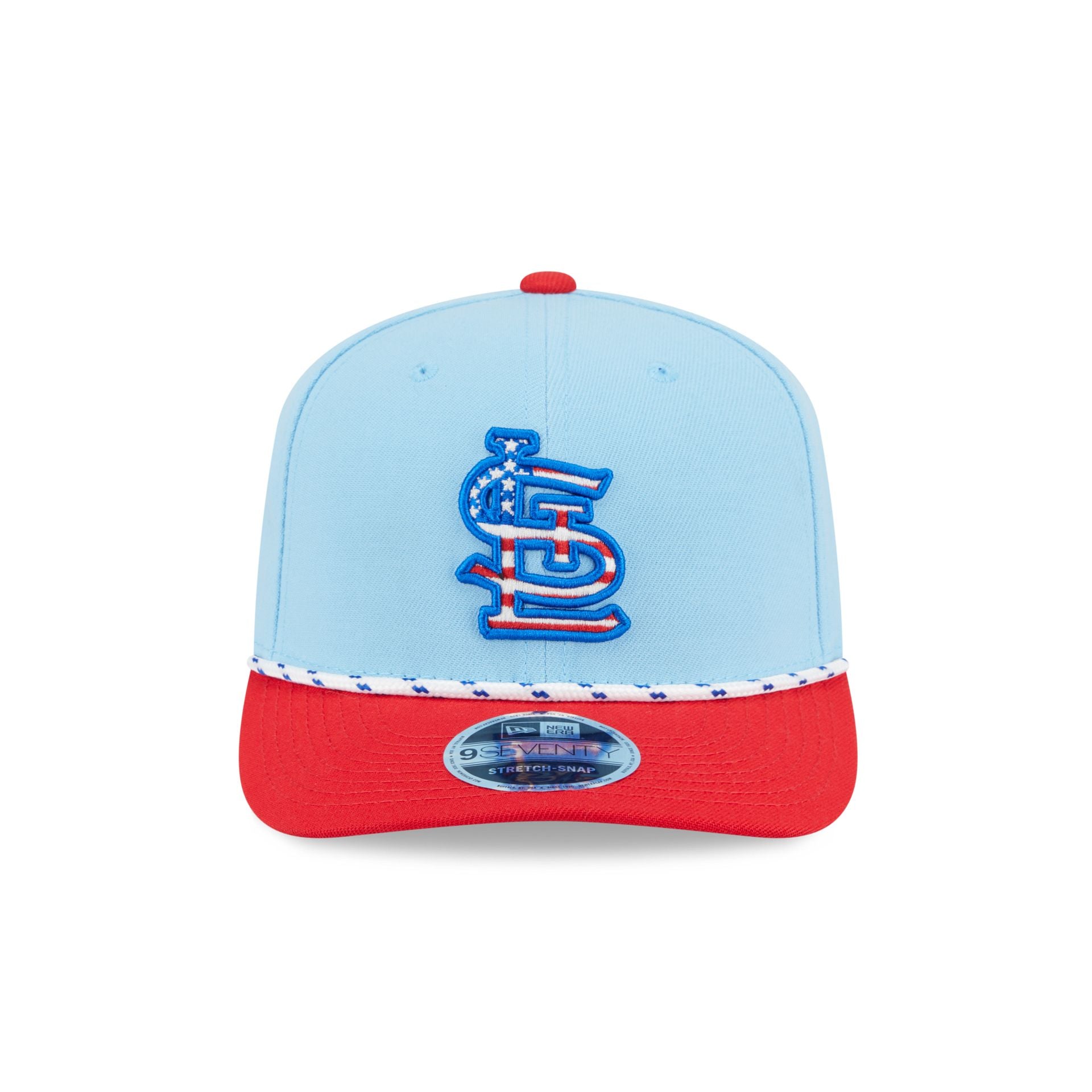 St. Louis Cardinals Independence Day 2025 9SEVENTY Stretch-Snap Hat - Image 2