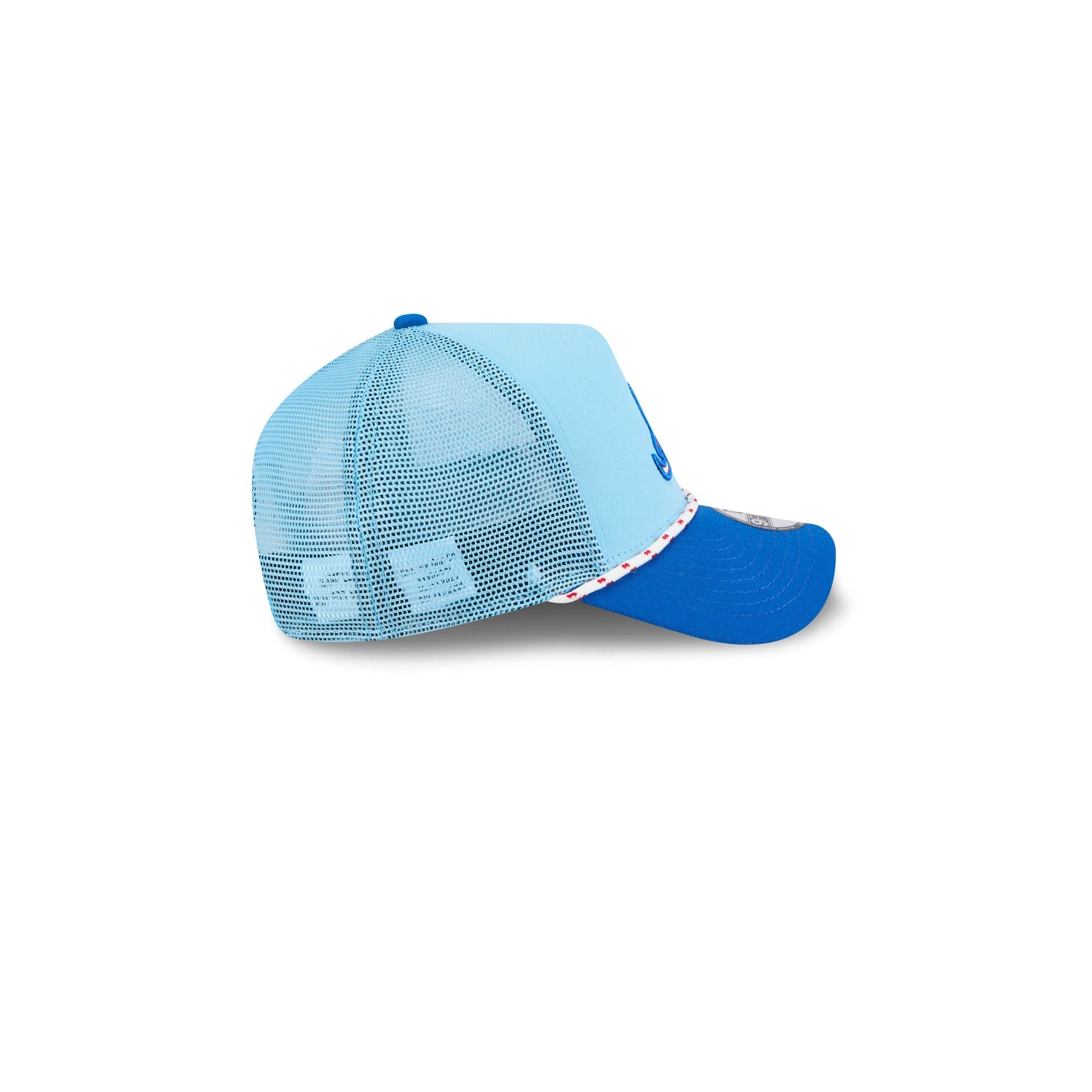 Atlanta Braves Independence Day 2025 Kids 9FORTY M-Crown A-Frame Trucker Hat - Image 5