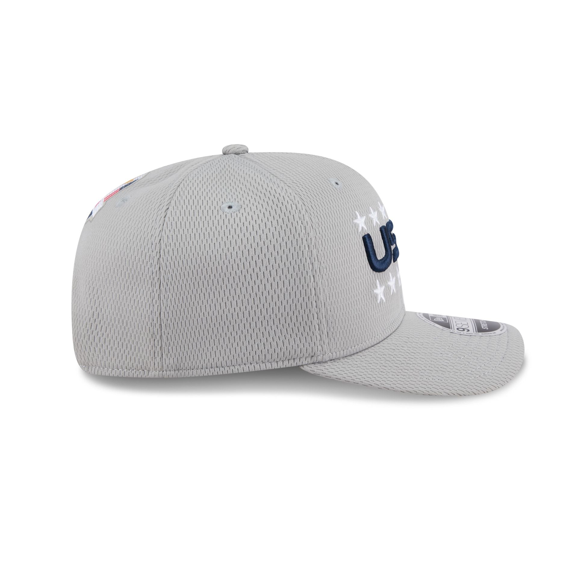2025 Ryder Cup Team USA Gray 9SEVENTY Stretch-Snap Hat - Image 5