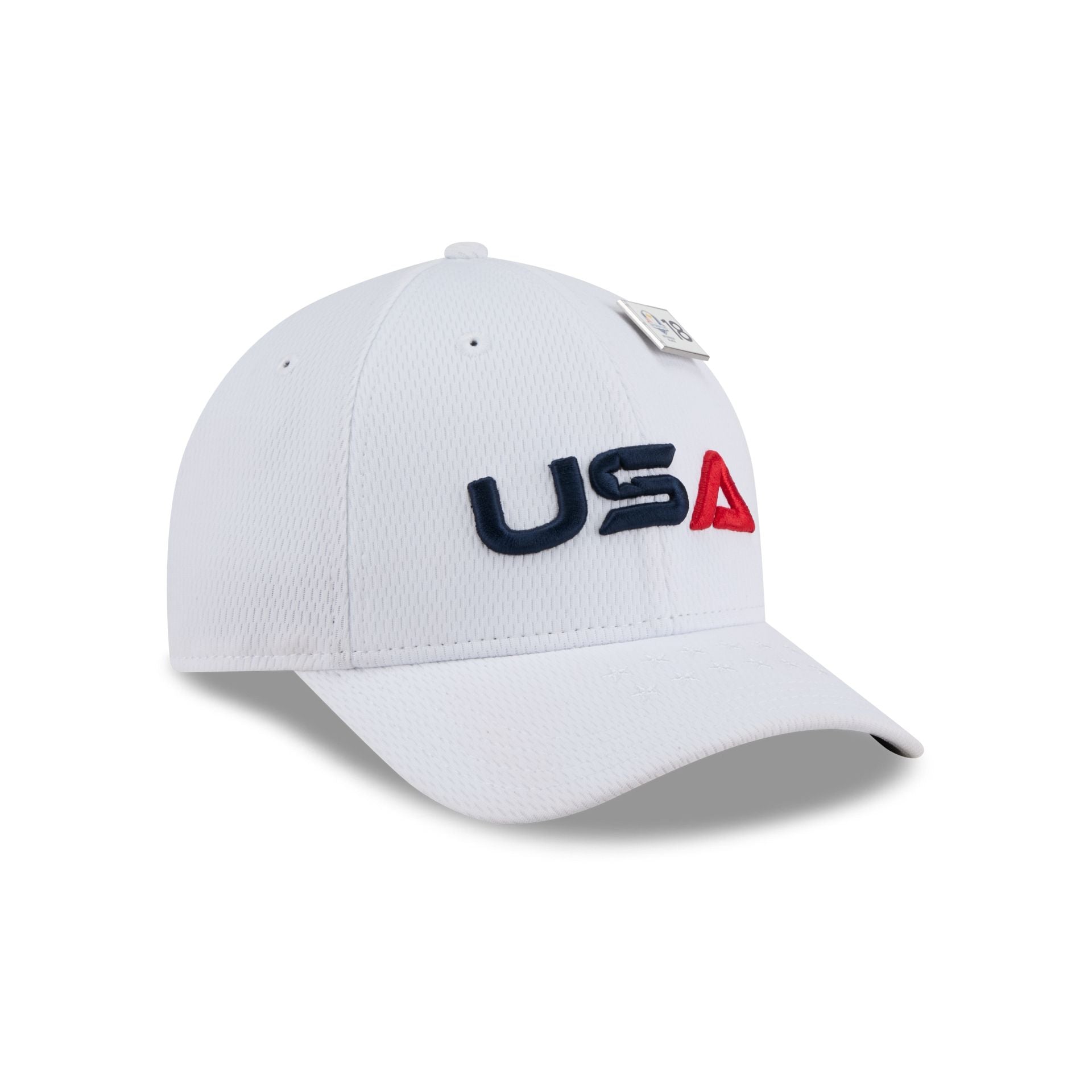 2025 Ryder Cup Team USA White 9FORTY M-Crown Snapback Hat - Image 3