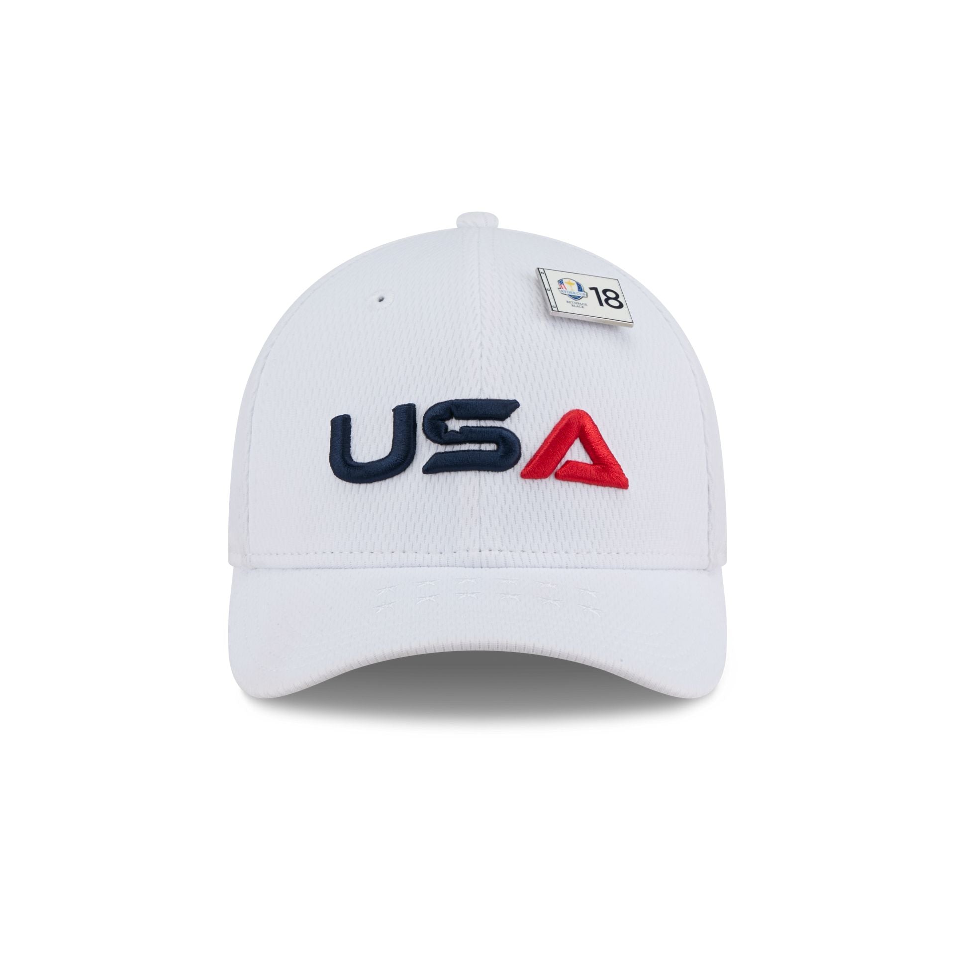 2025 Ryder Cup Team USA White 9FORTY M-Crown Snapback Hat - Image 2