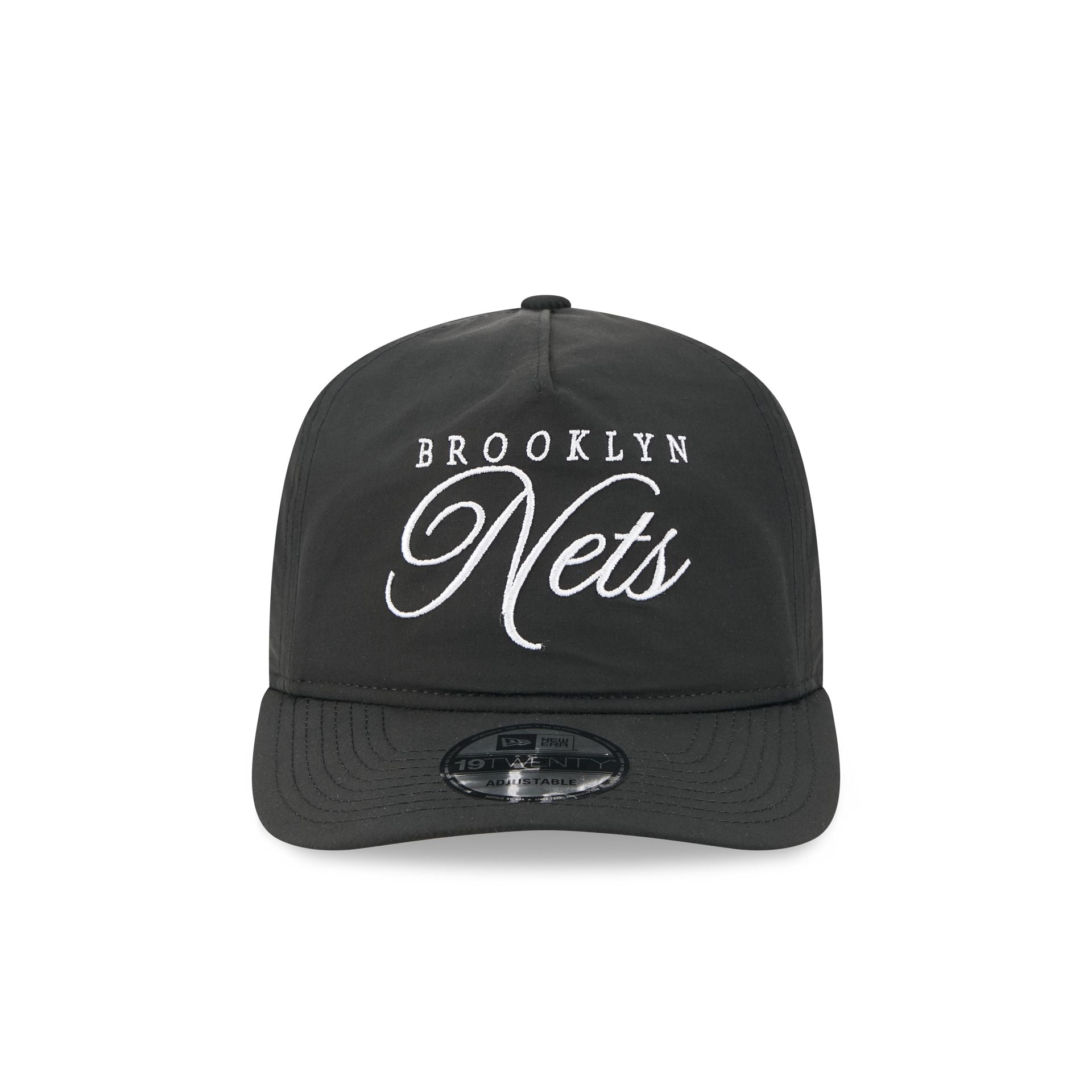 Brooklyn Nets 2025 Draft Black 19TWENTY Adjustable Hat - Image 2